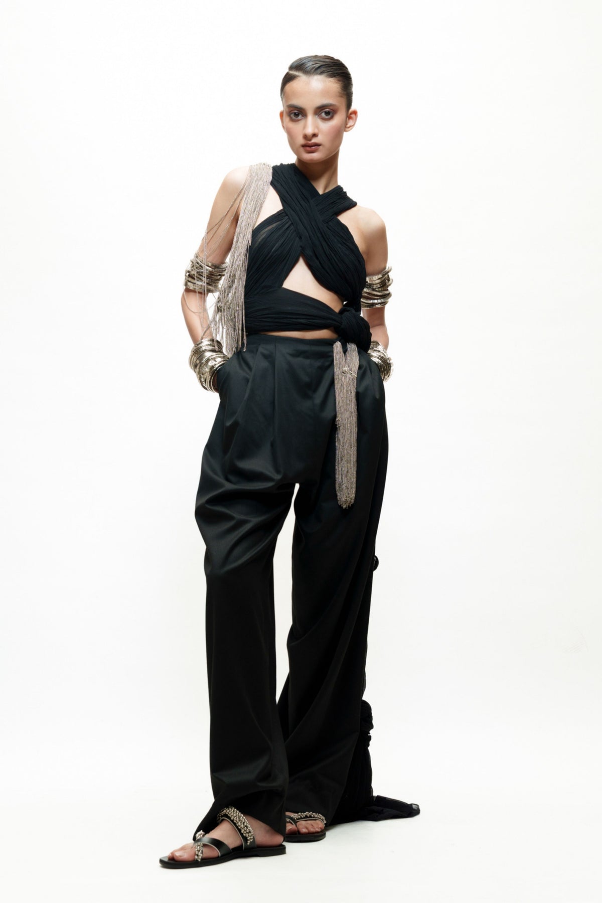 Sleek Black Pants