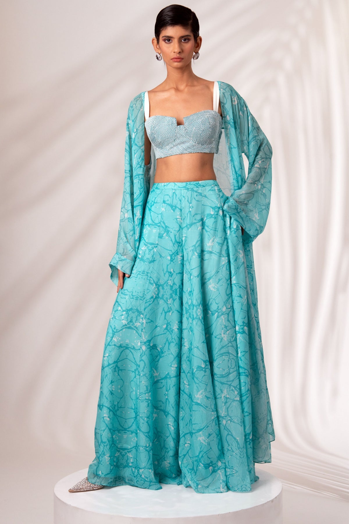 Zuri Sea Green Co-ord Set