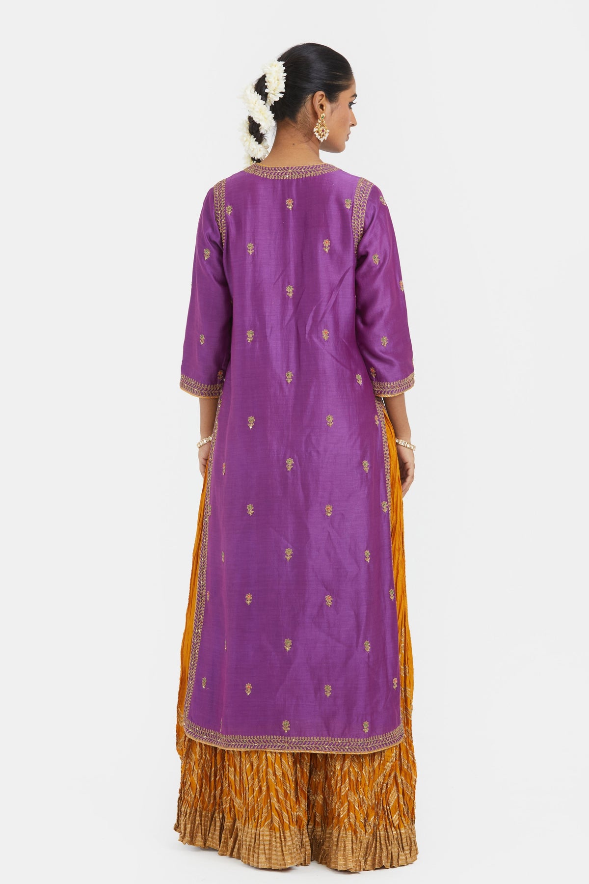 Chanderi Silk Lehenga Set