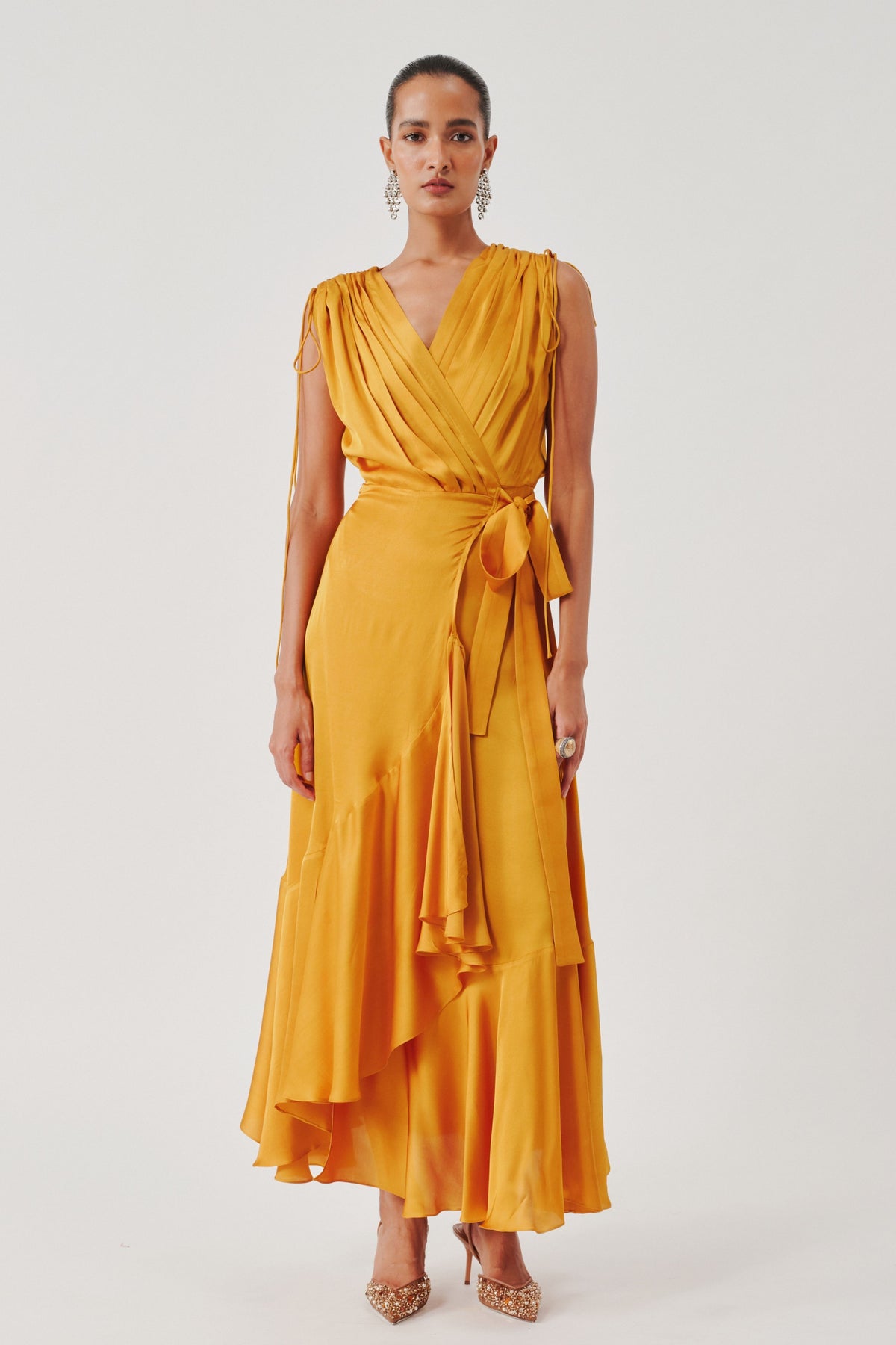 Rumba Mustard Dress