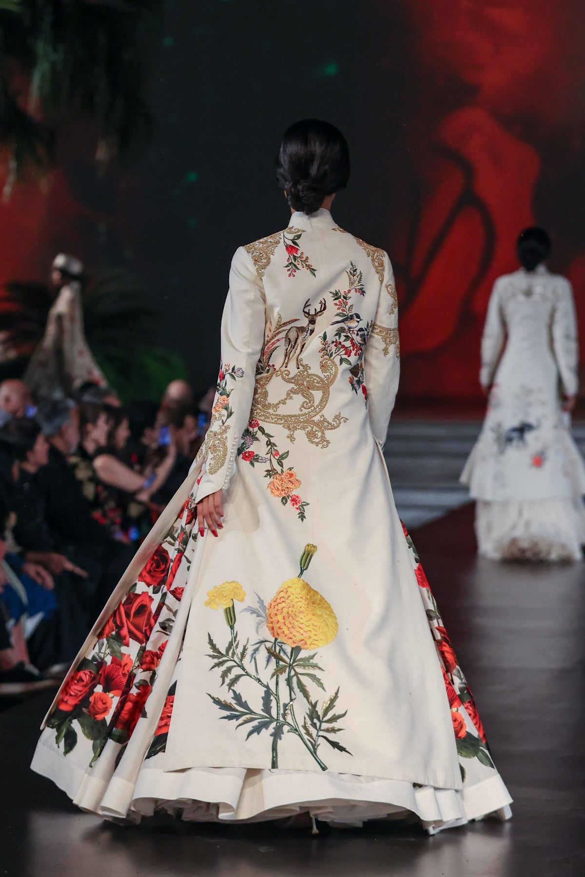 Anarkali With Long Slit Jacket