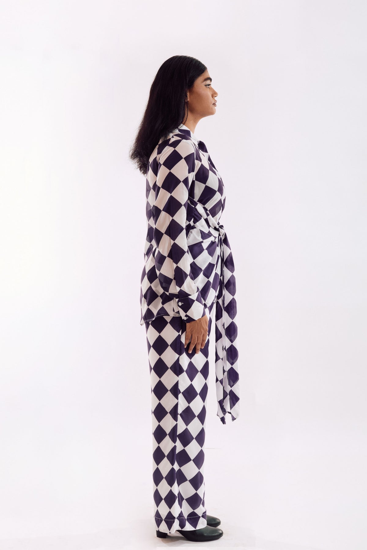 Checks Tie Co-ord Set