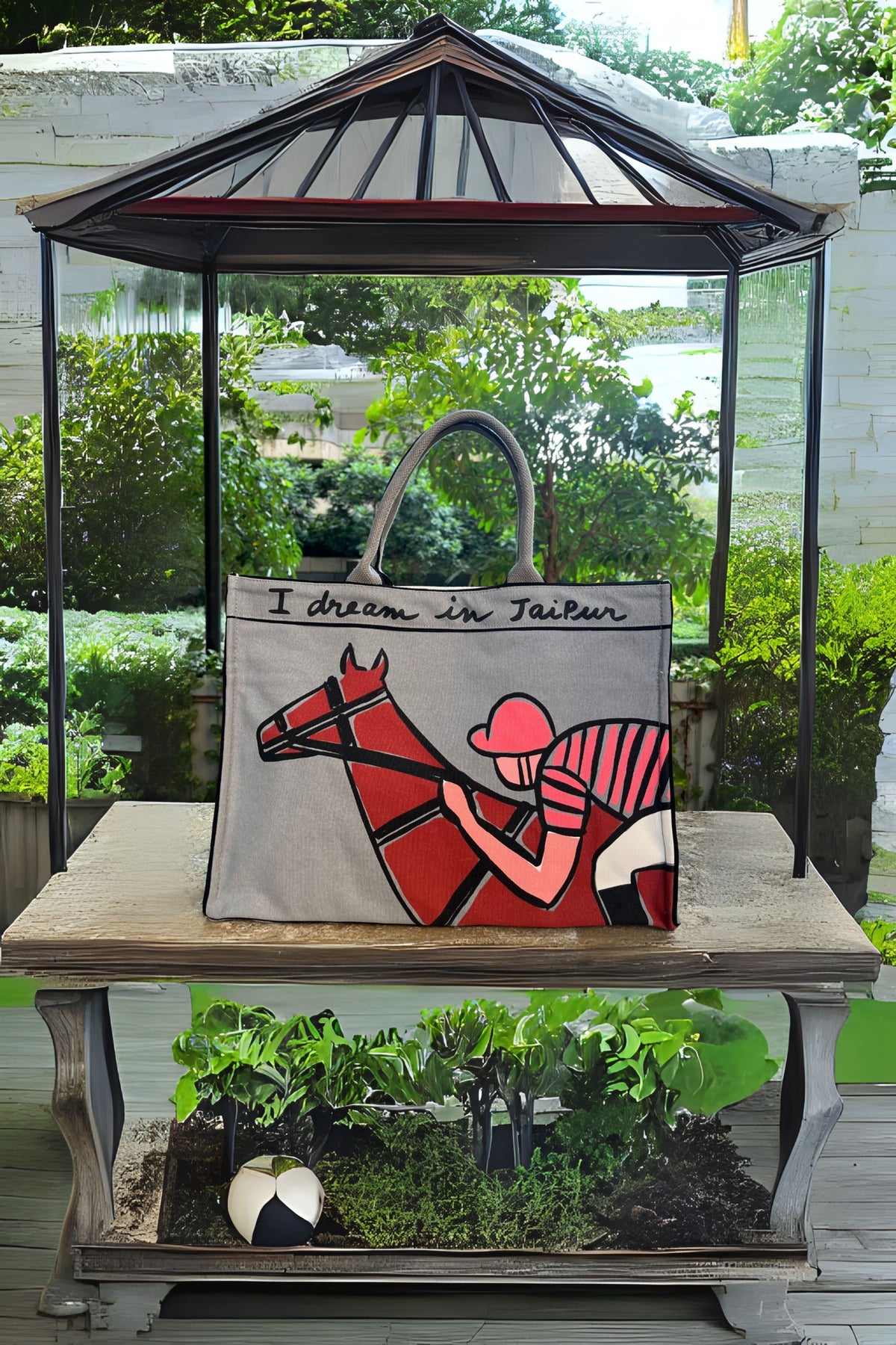 The Jaipur in Grey Bag