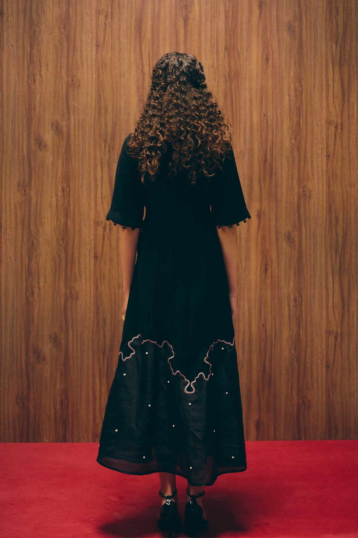 Midnight Magnolia Dress