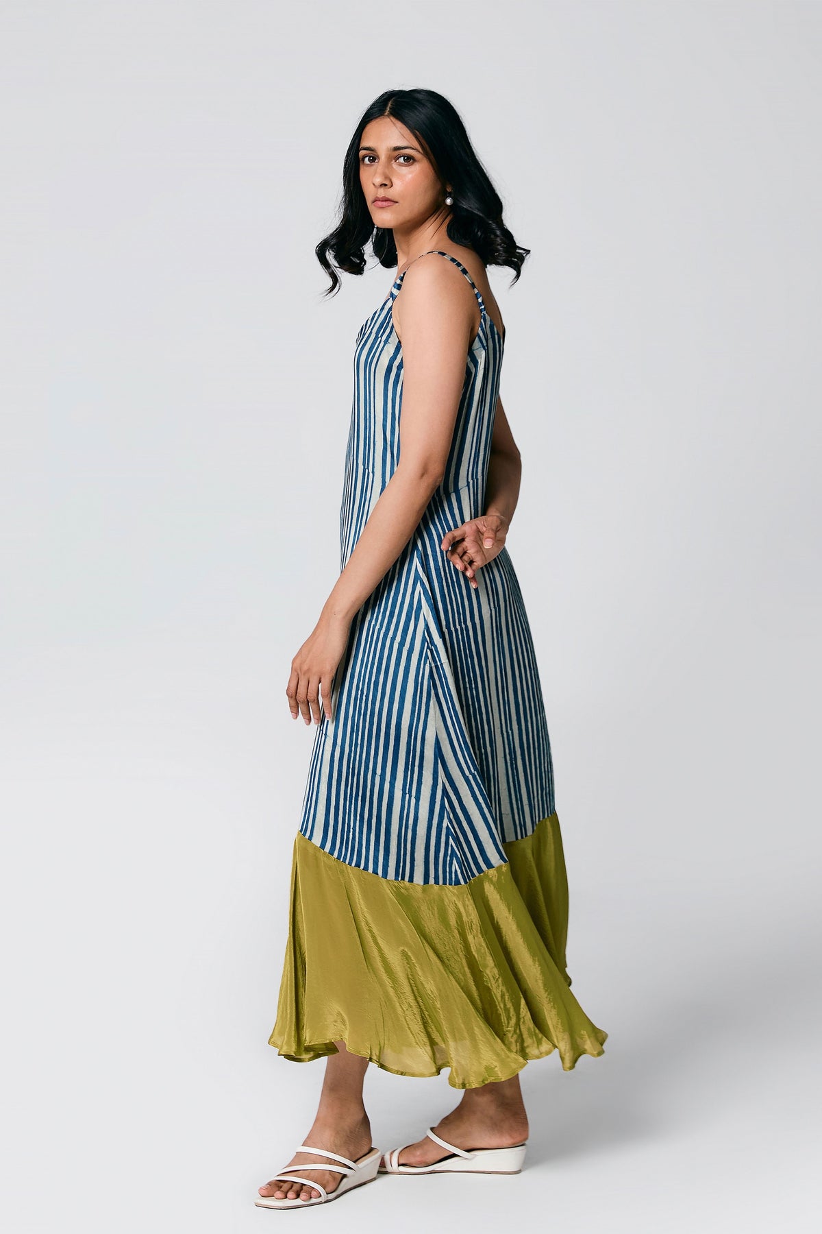 Blue Slip Dress