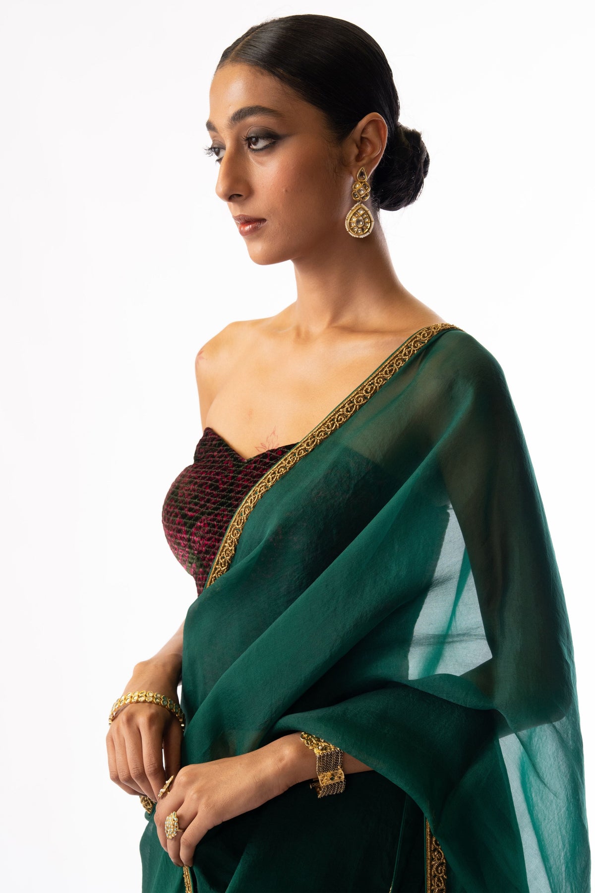 Madhavi Saree Set