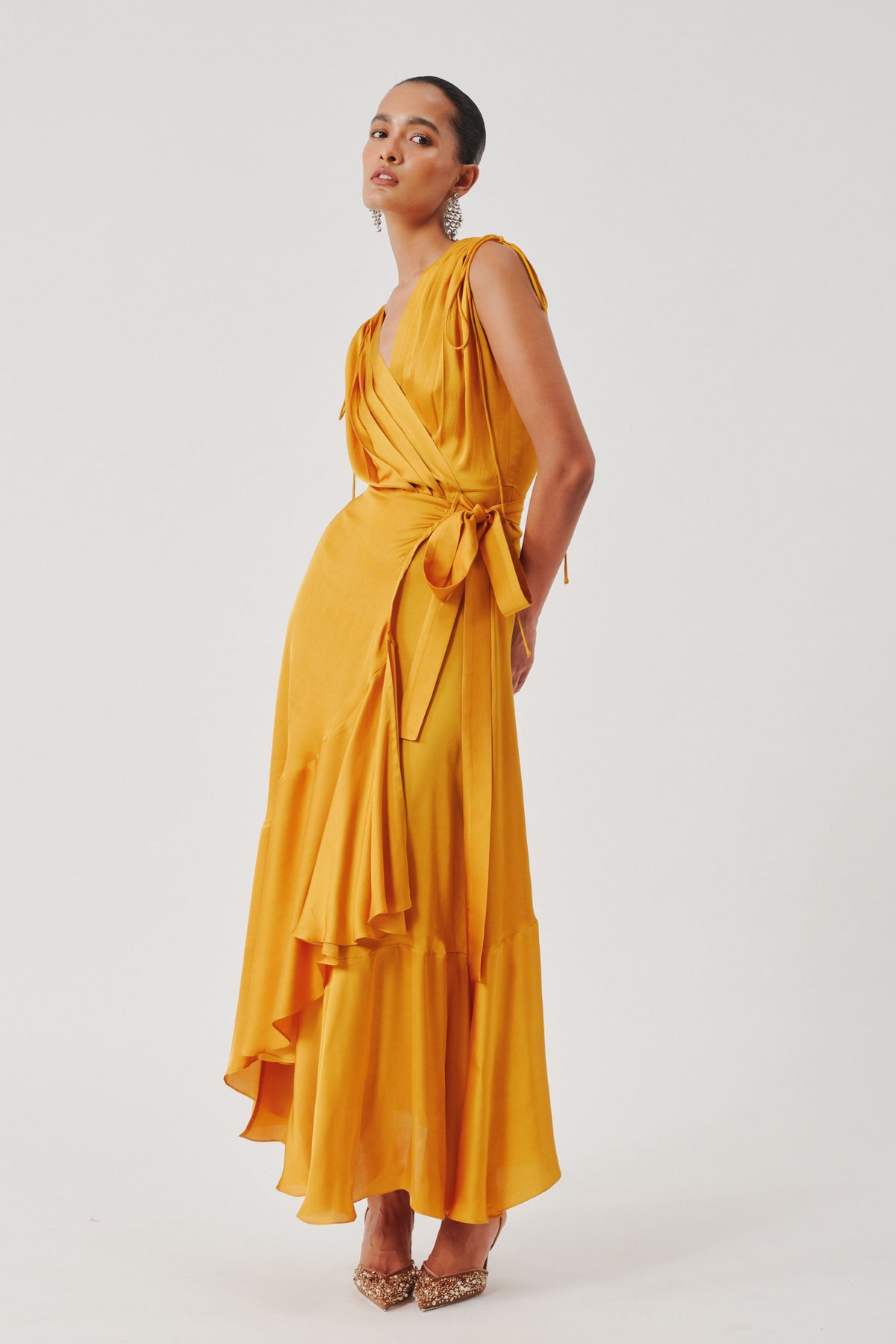 Rumba Mustard Dress