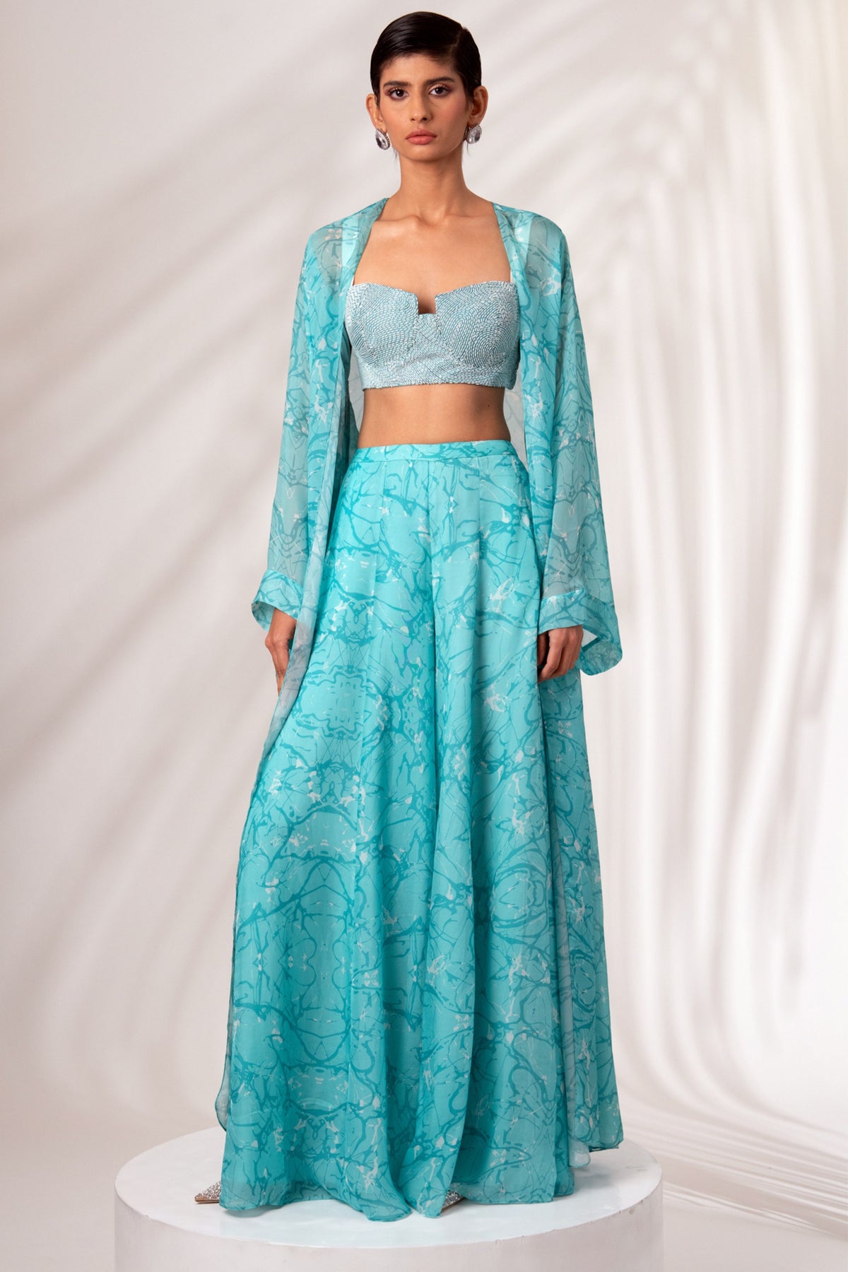 Zuri Sea Green Co-ord Set