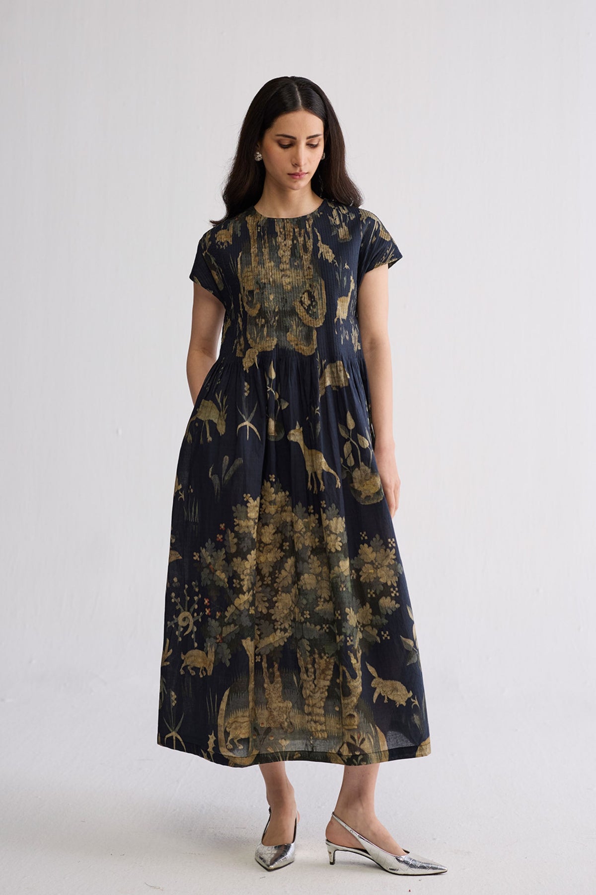 Banyan Pintucks Dress
