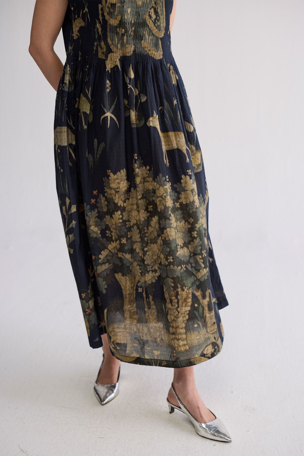 Banyan Pintucks Dress