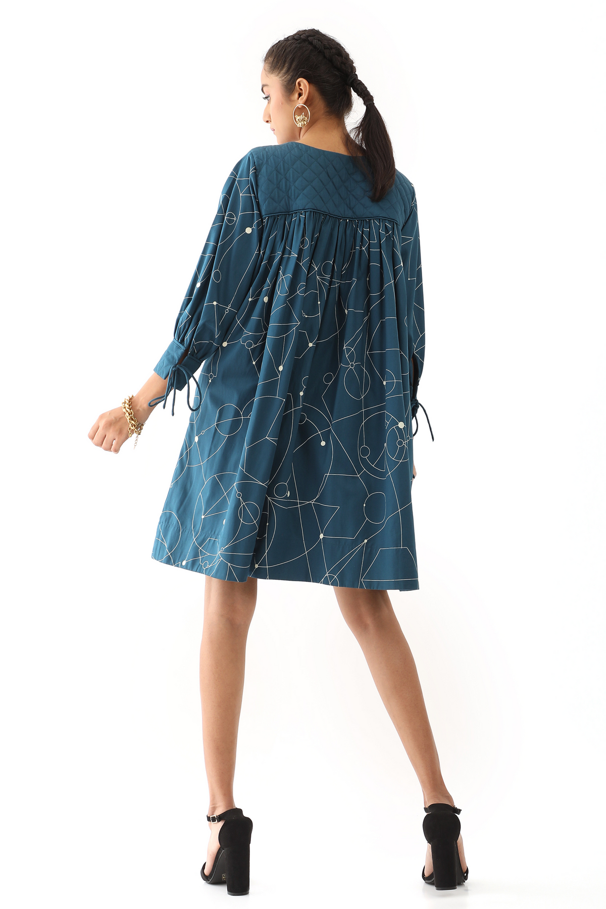 Nellie One Shoulder Draped Dress