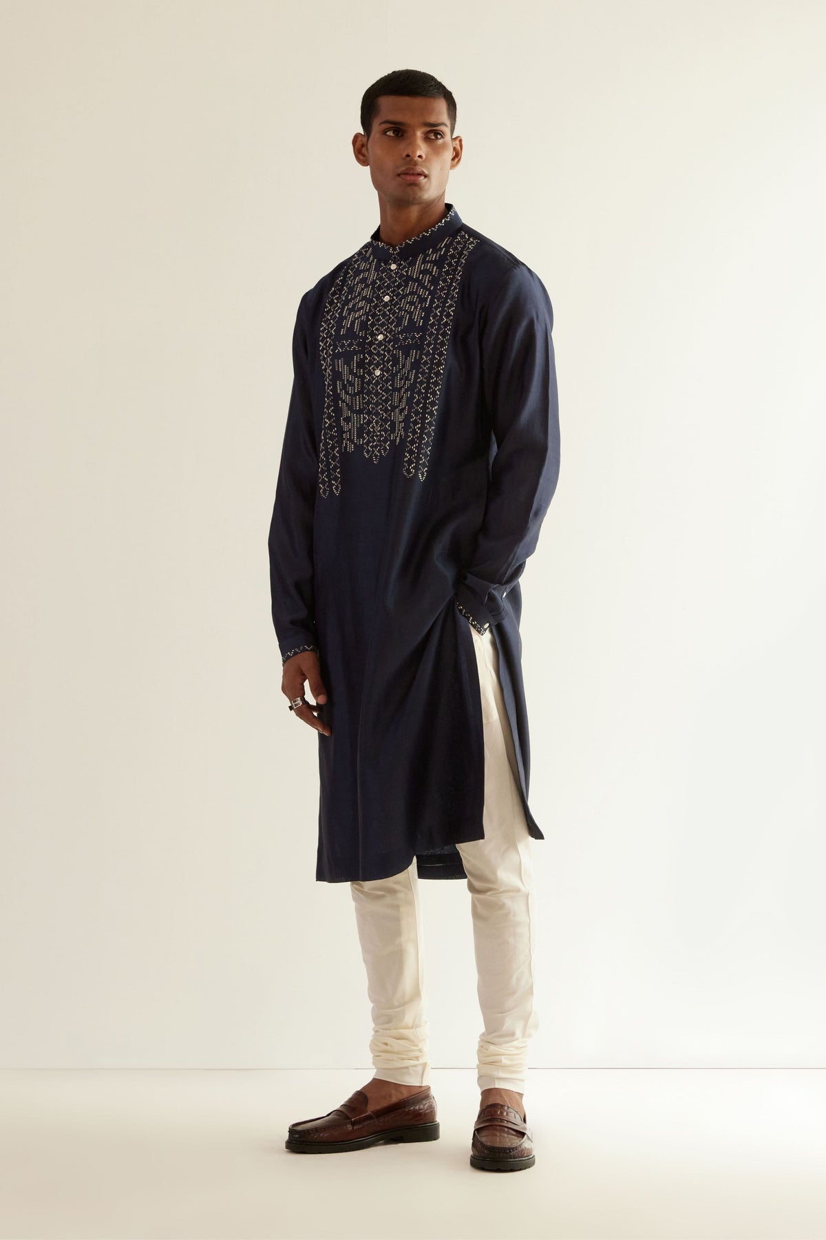 Camo Block Afghani Kurta Set