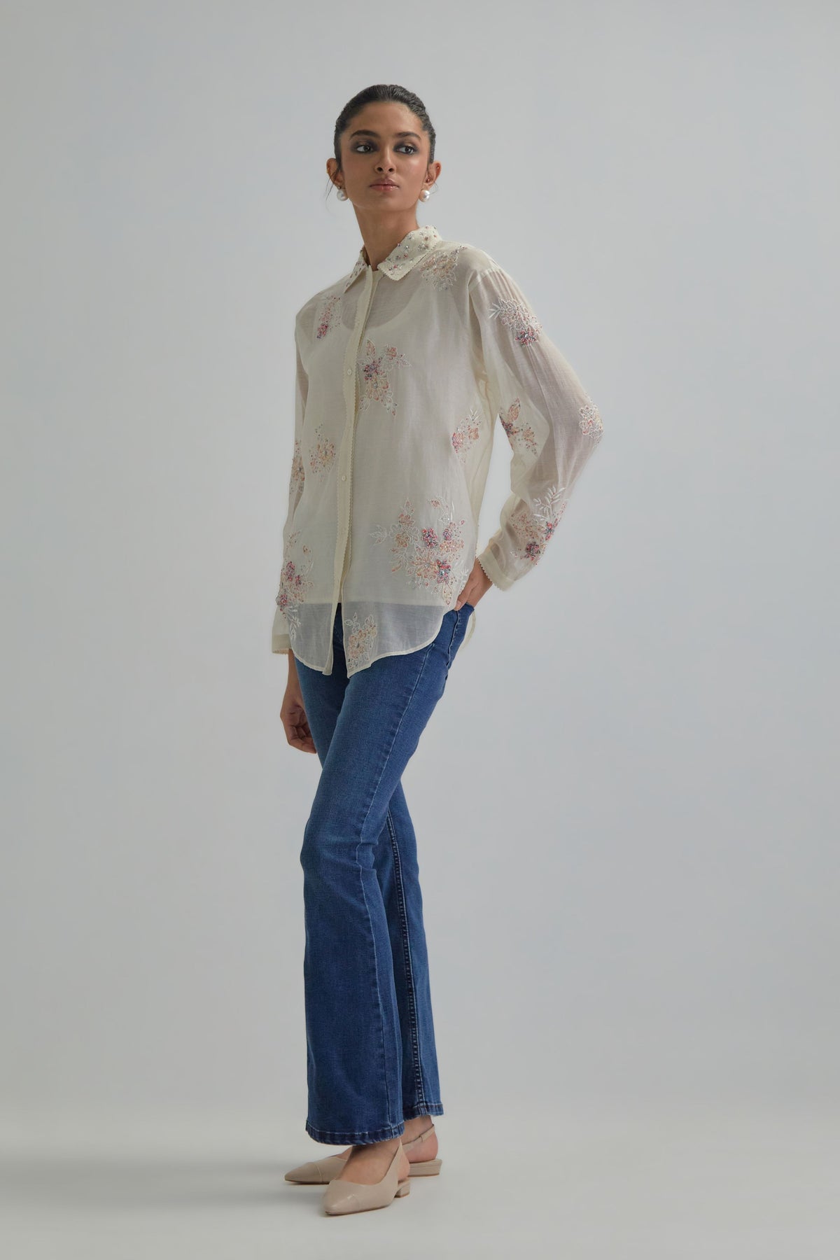 Pink Cotton Shirt