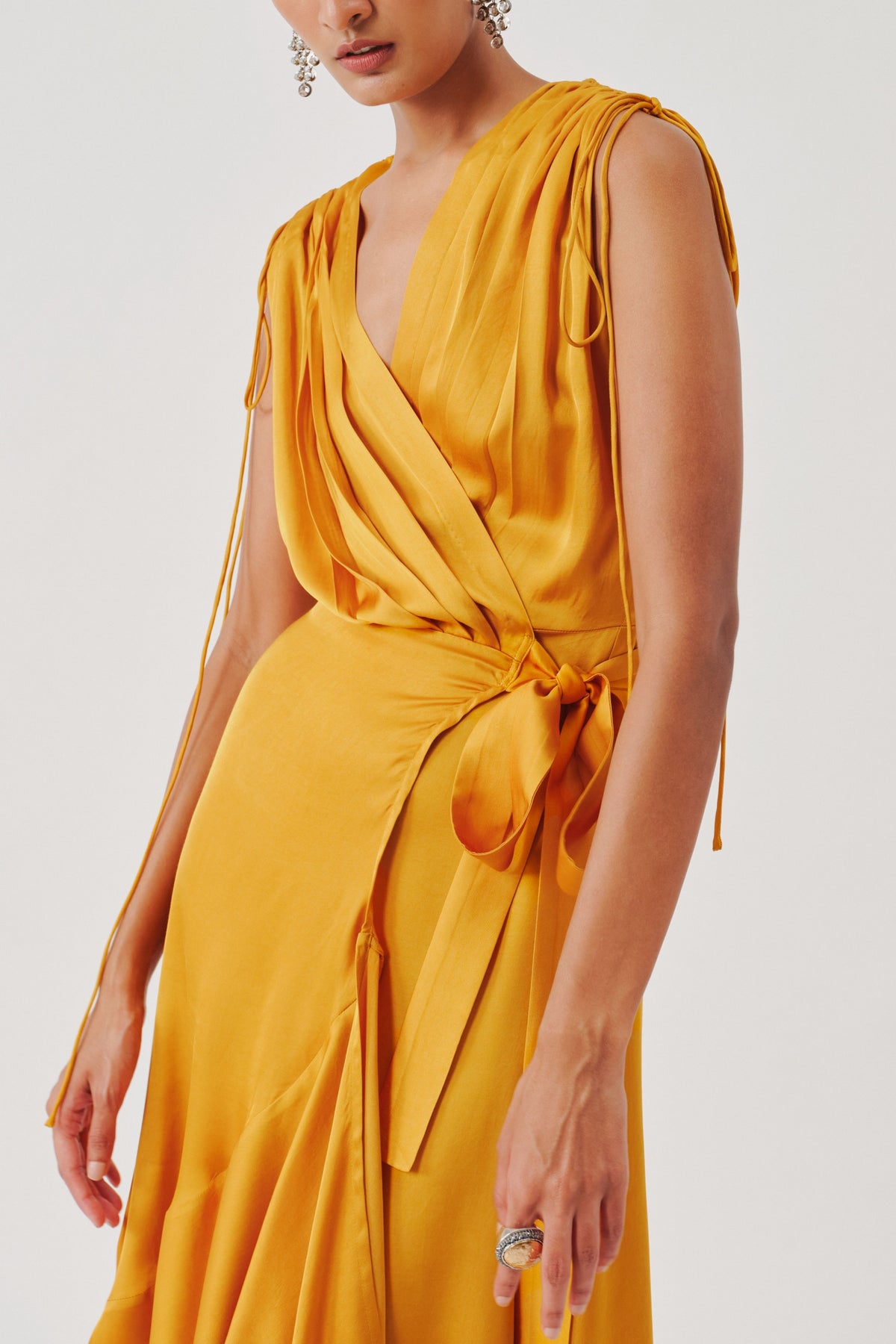 Rumba Mustard Dress