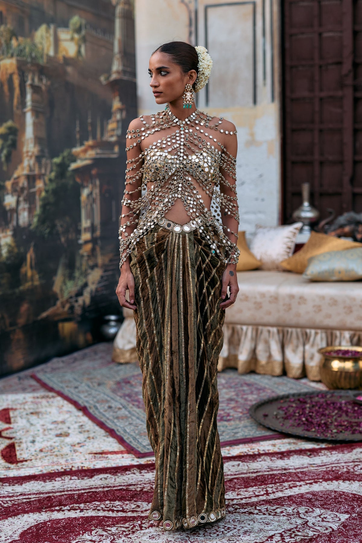 Ratnangi Skirt Set