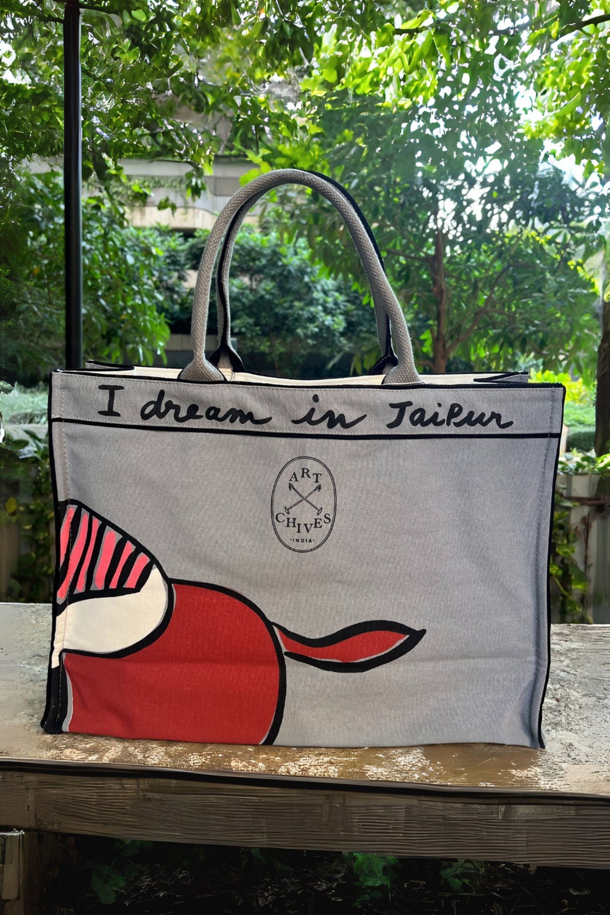 The Jaipur in Grey Bag