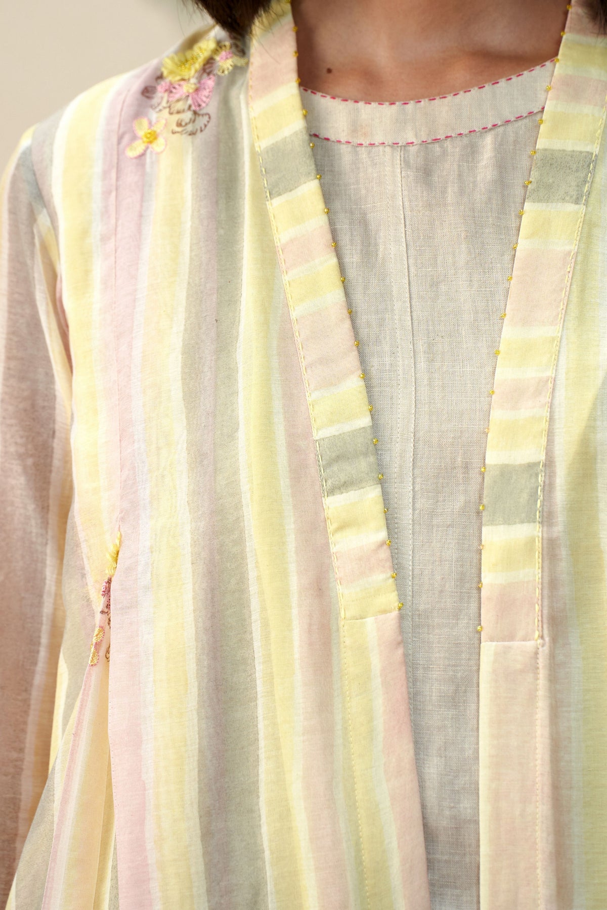 Birch Multi Stripe Jacket
