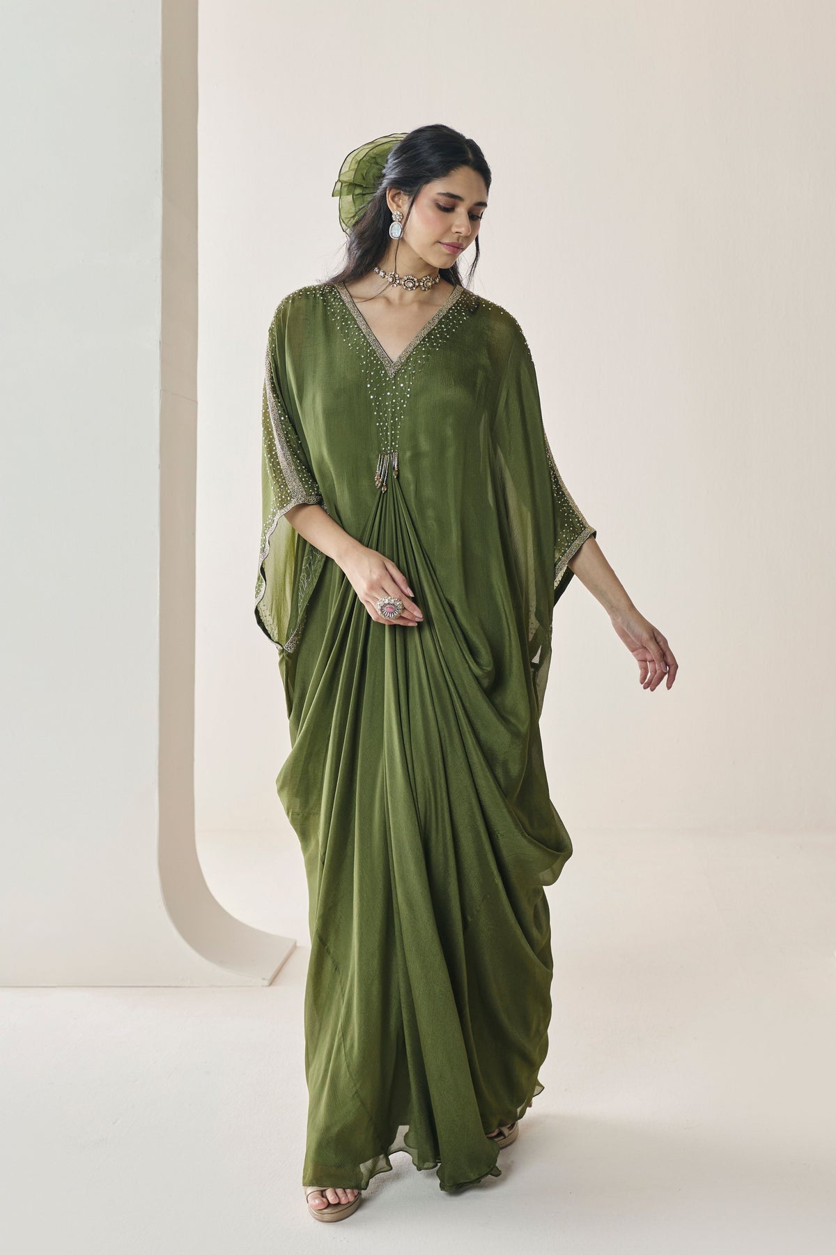 Lilith Pre Draped Kaftan