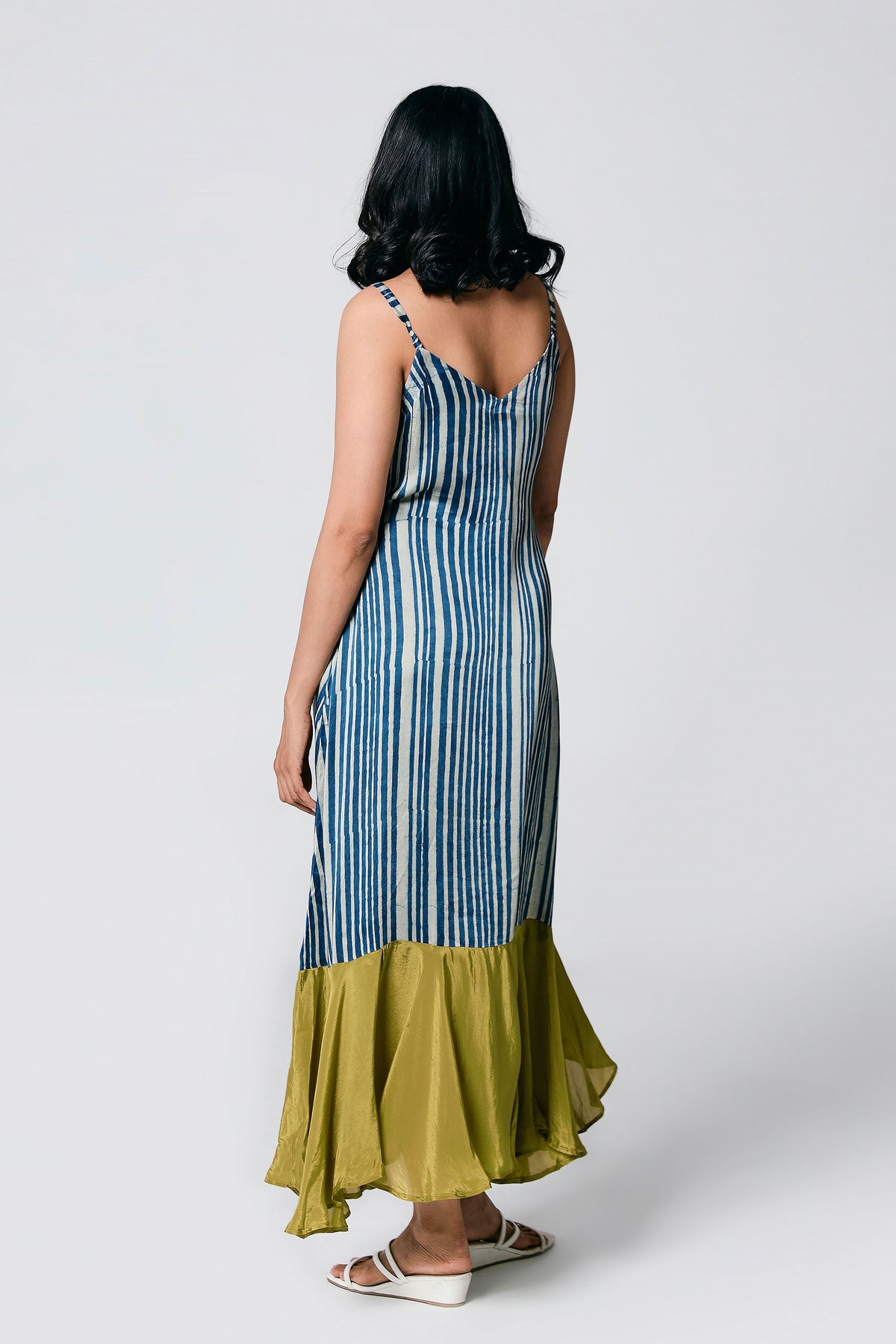 Blue Slip Dress