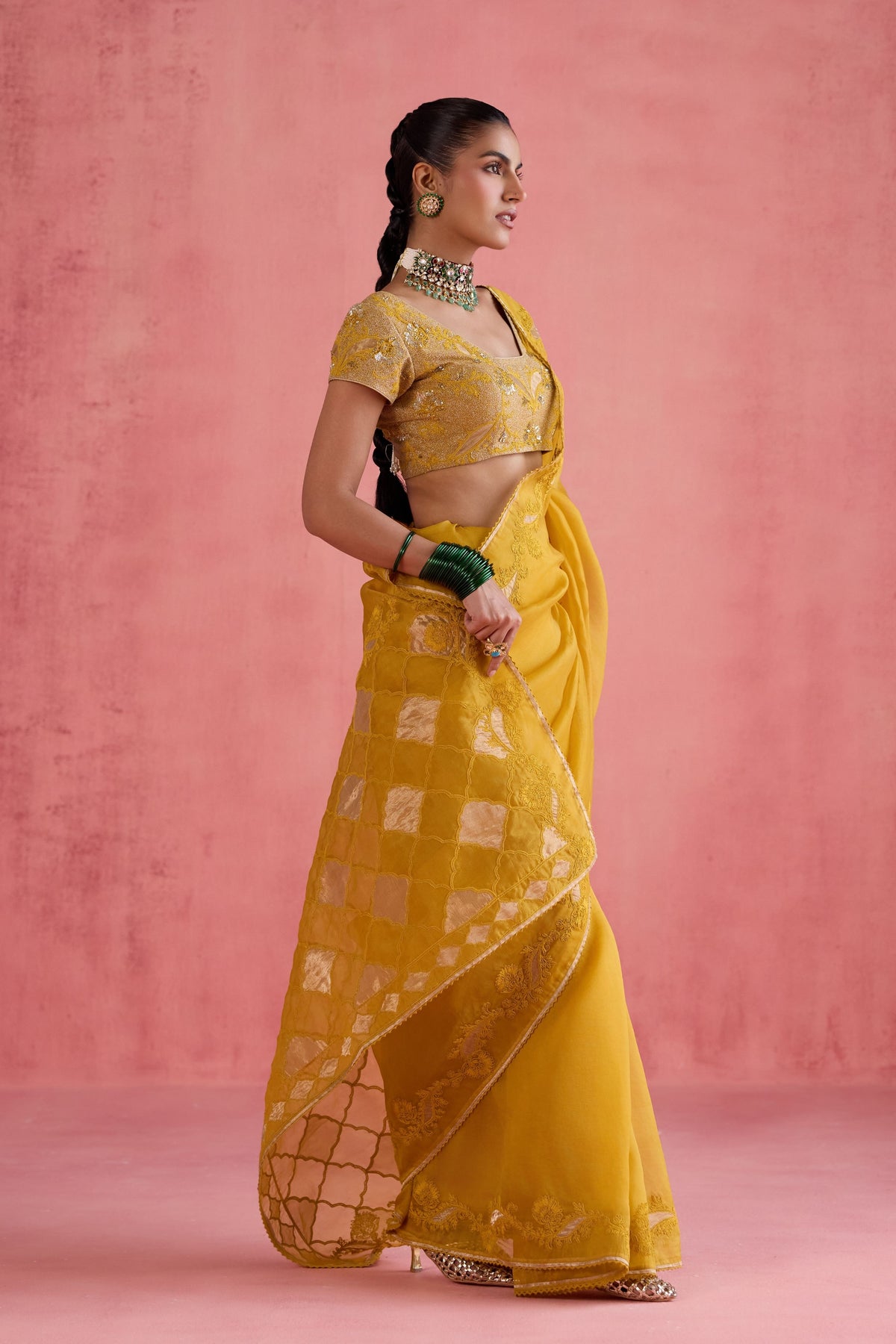 Zeba Saree Set