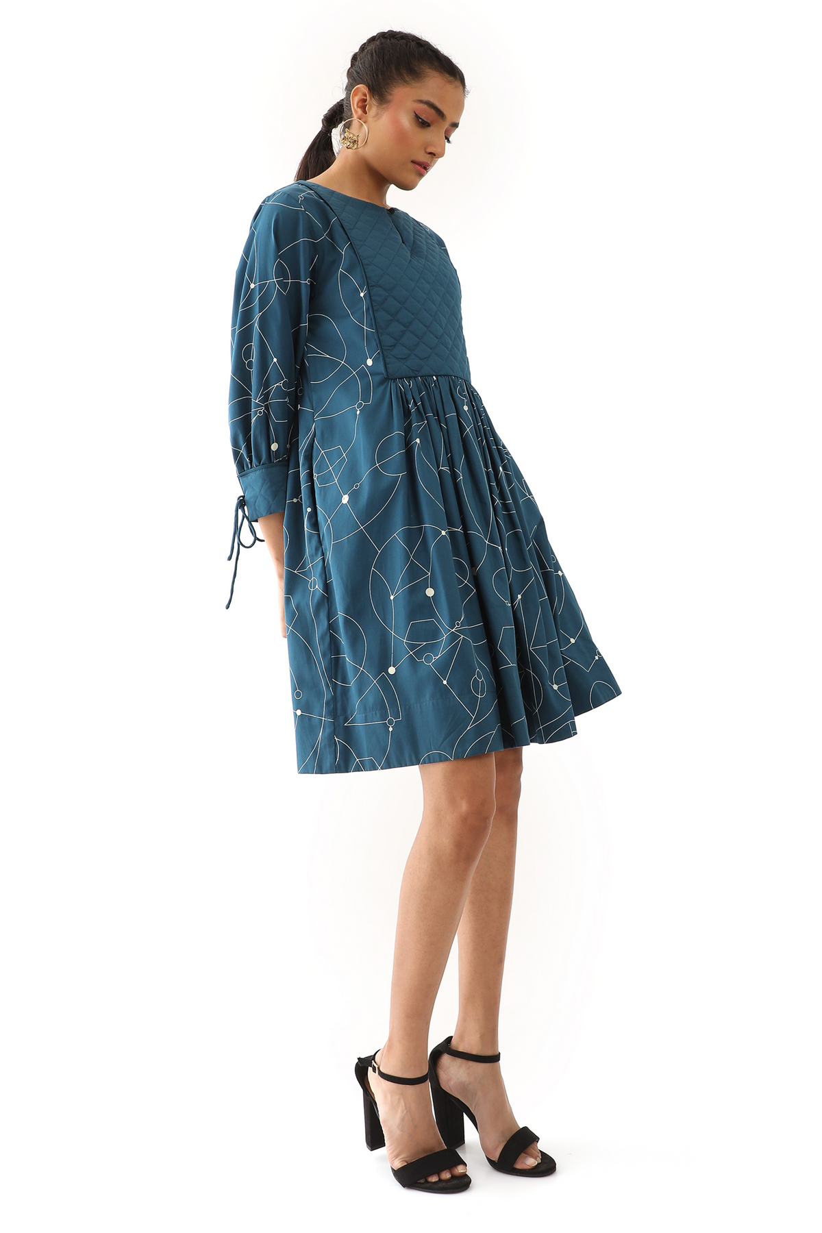 Nellie One Shoulder Draped Dress