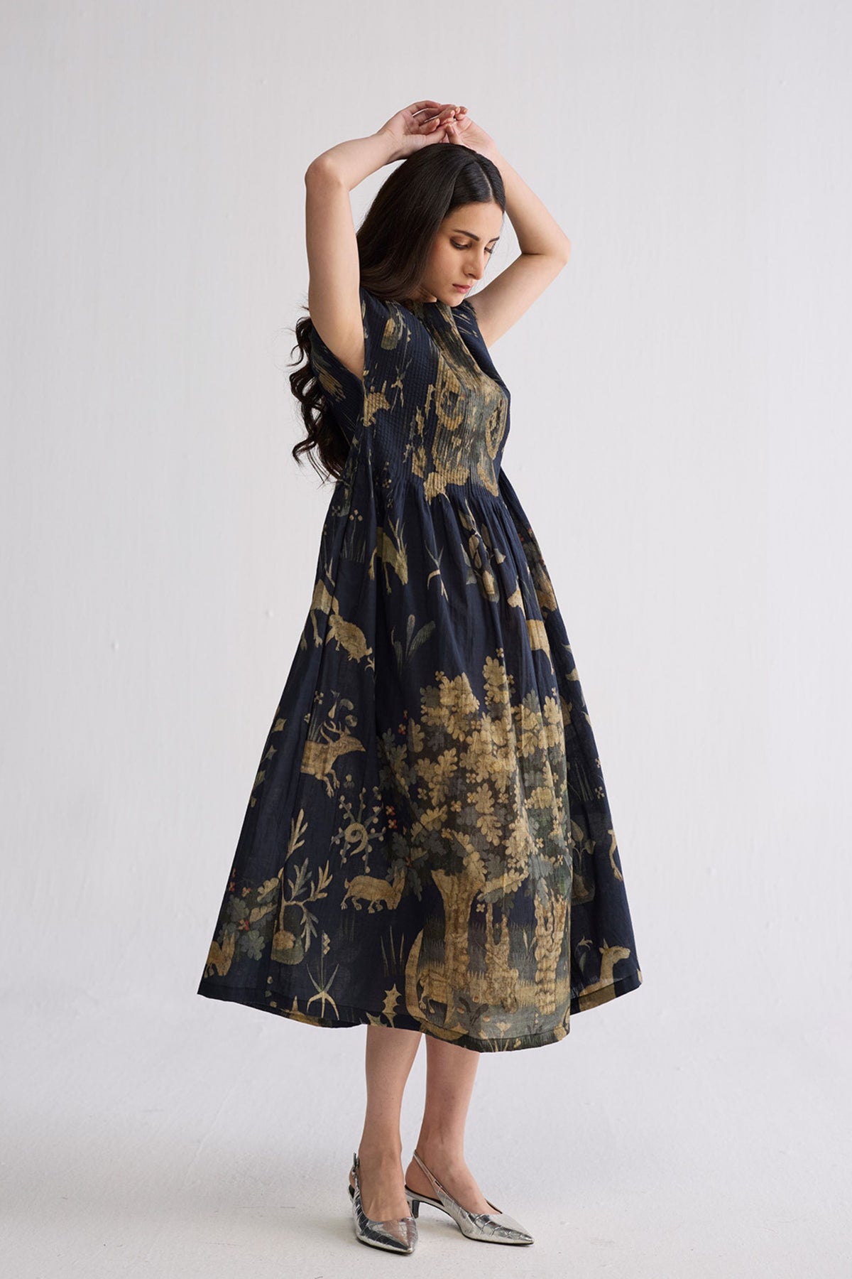Banyan Pintucks Dress