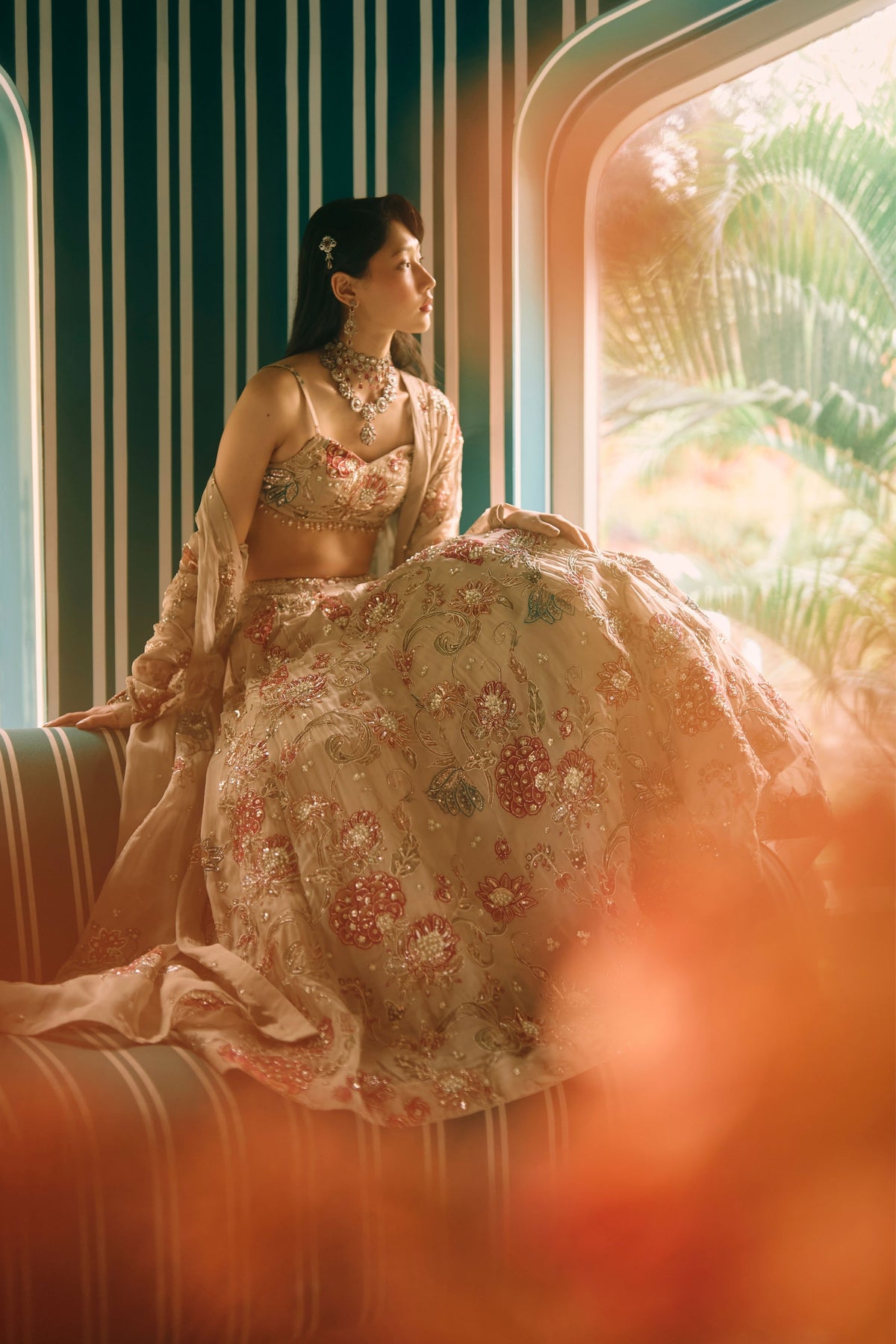 Petal Lehenga Set