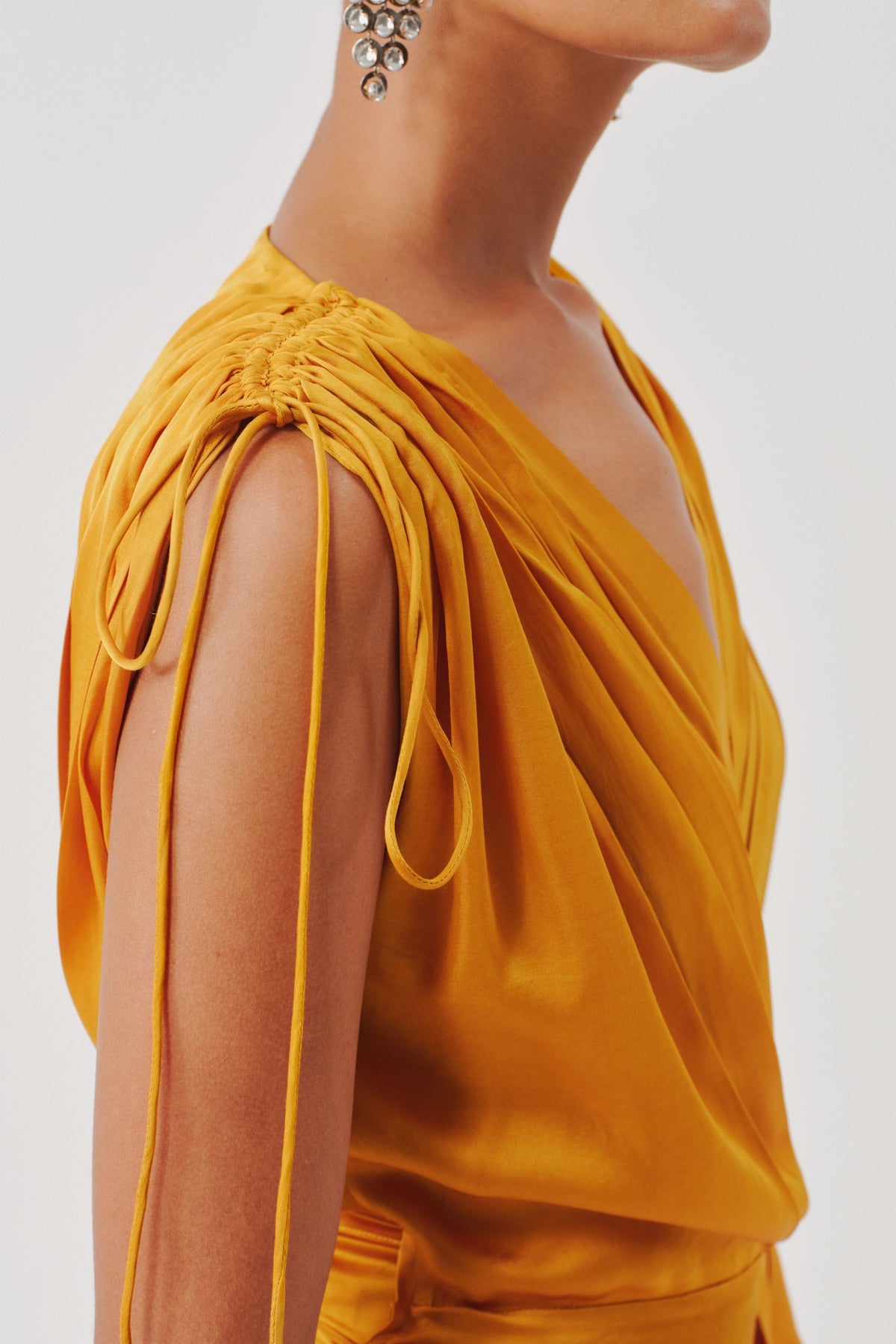 Rumba Mustard Dress
