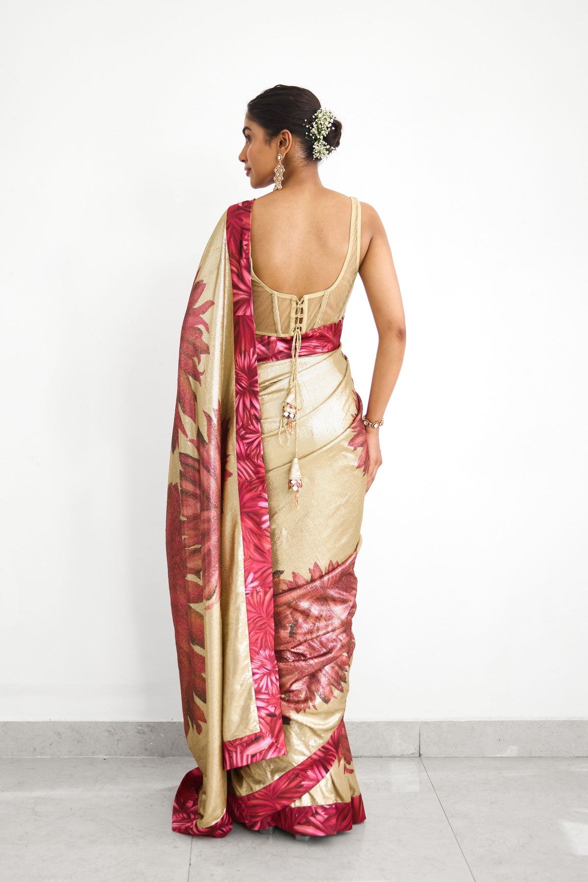 Golden Hour  Saree Set