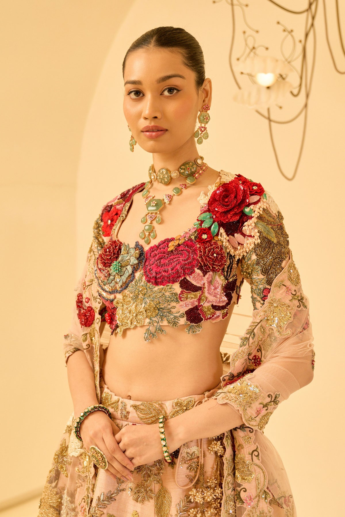 Asteria Floral Lehenga Set
