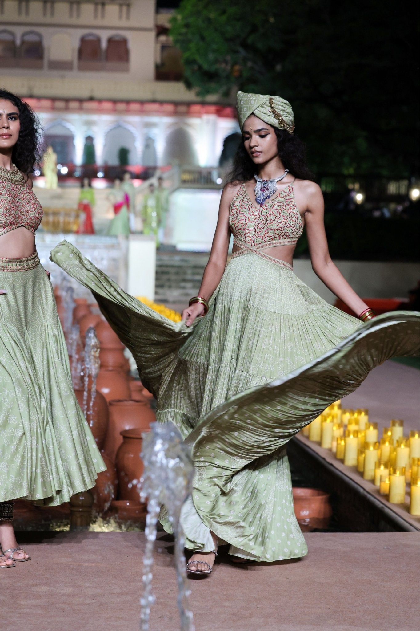 The Ghagri Maxi Gown - Punit Balana - Elahe