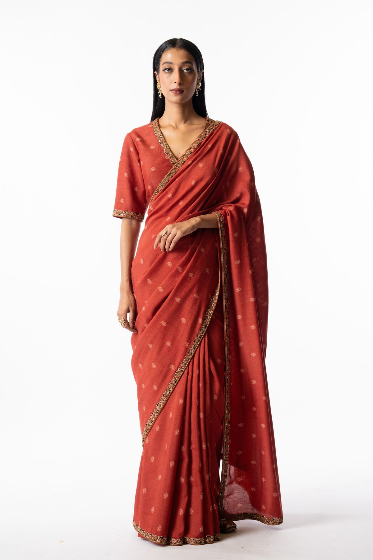 Mahveen Saree Set