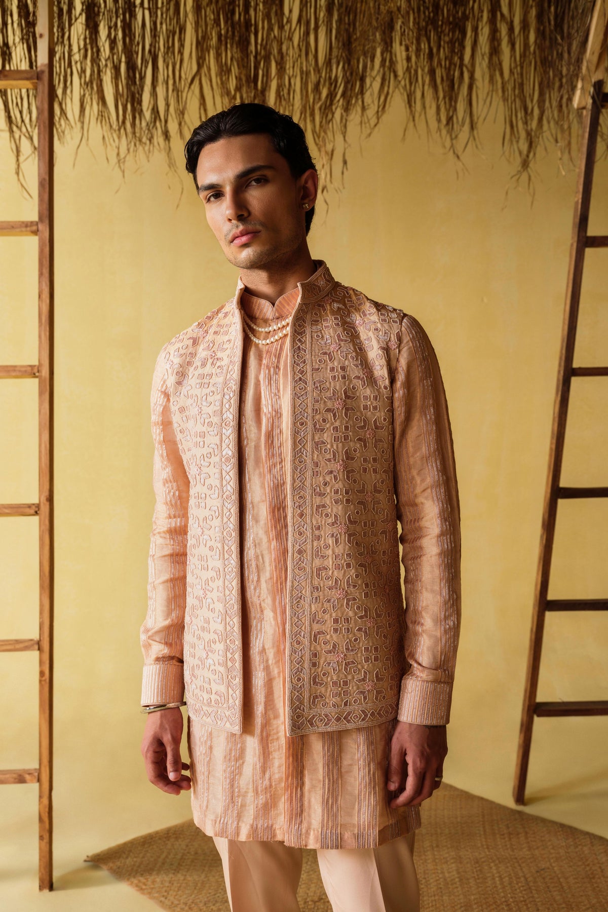 Kirpa Nehru Jacket Set