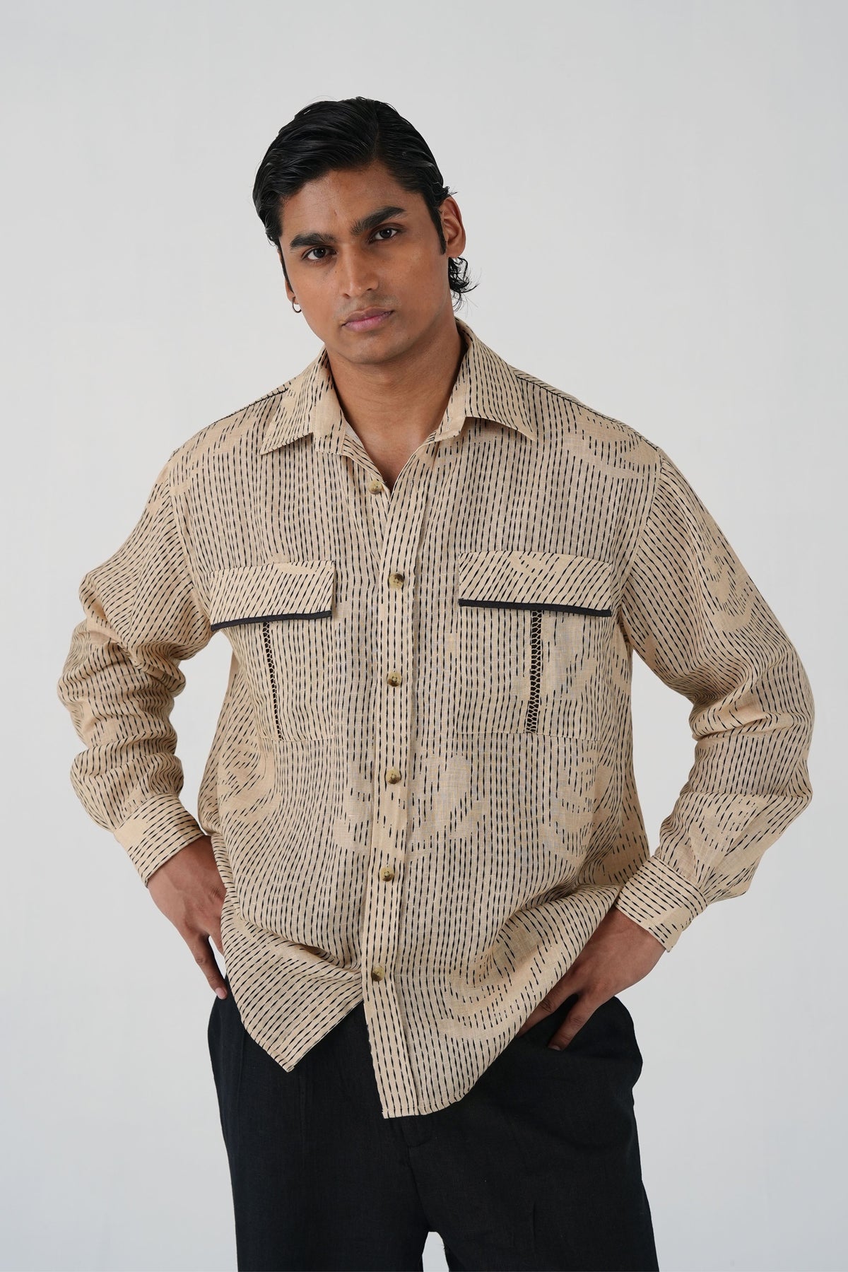 Beige Hop Shirt