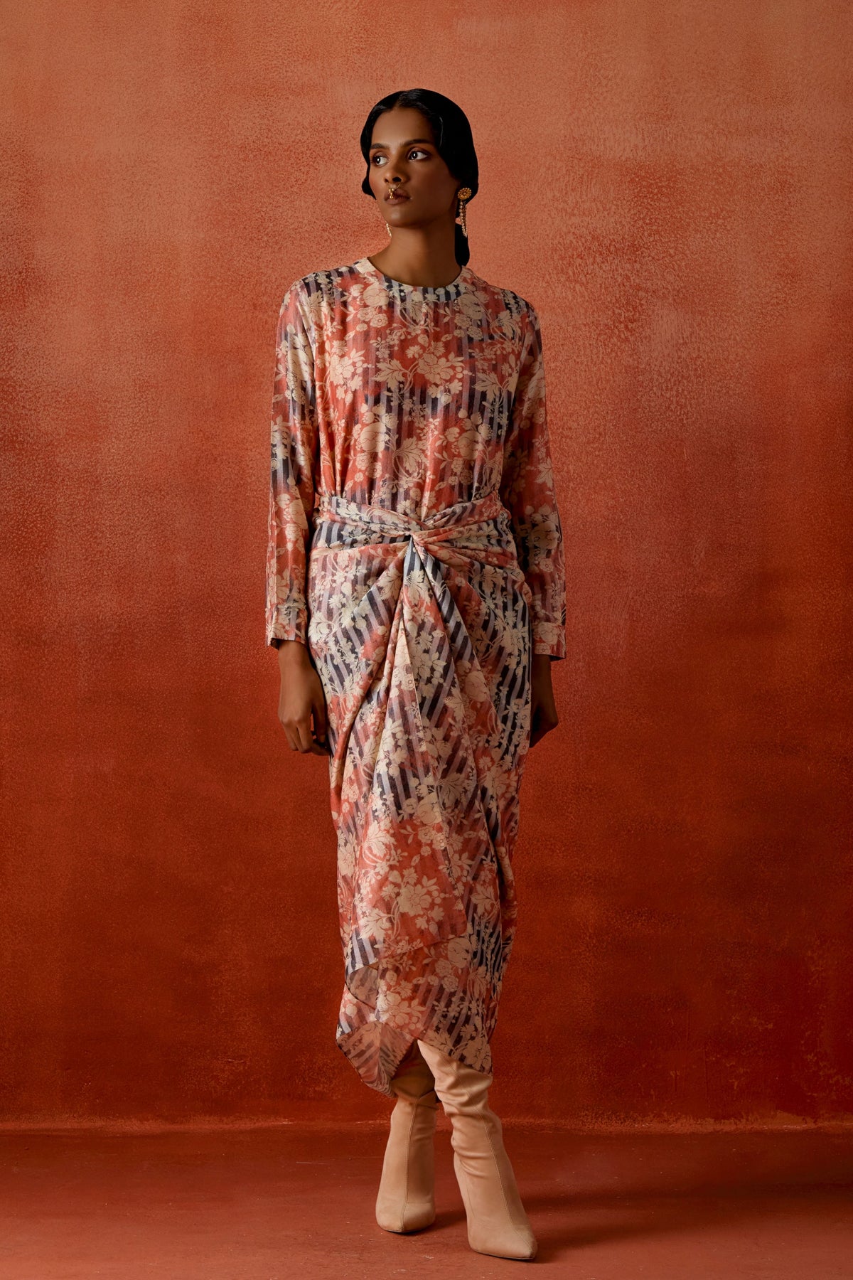 Printed Jacket Dress