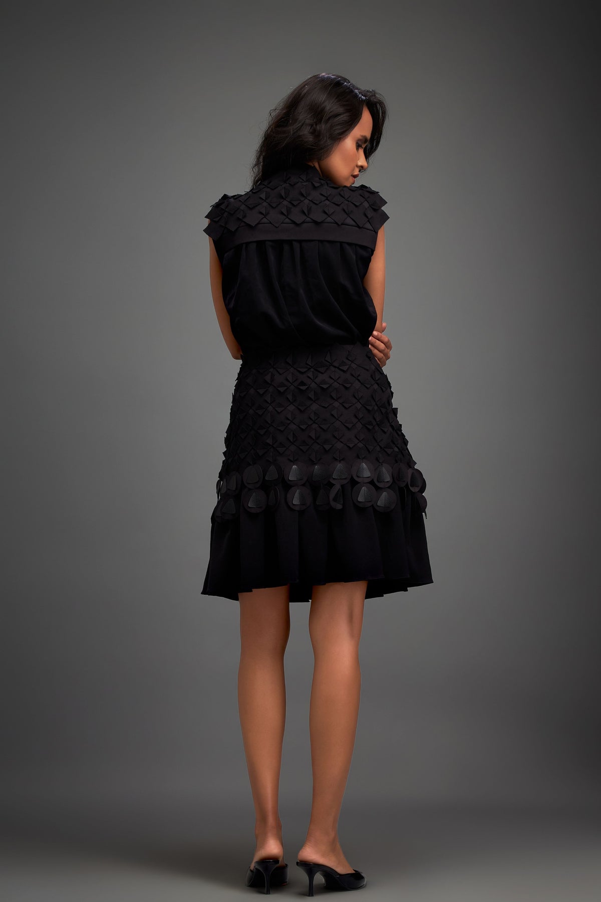 Black Sleeveless Co-ord set