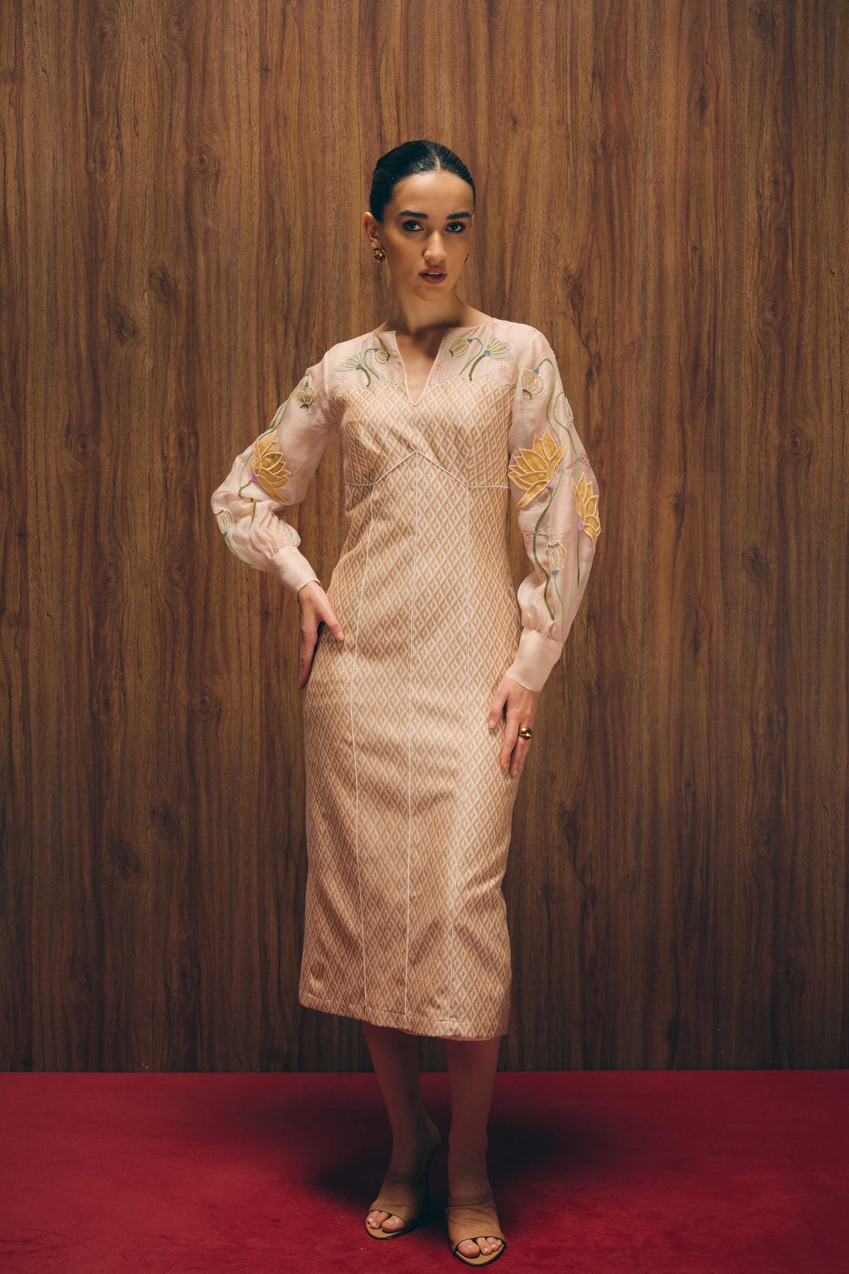 Vintage Rosé Dress