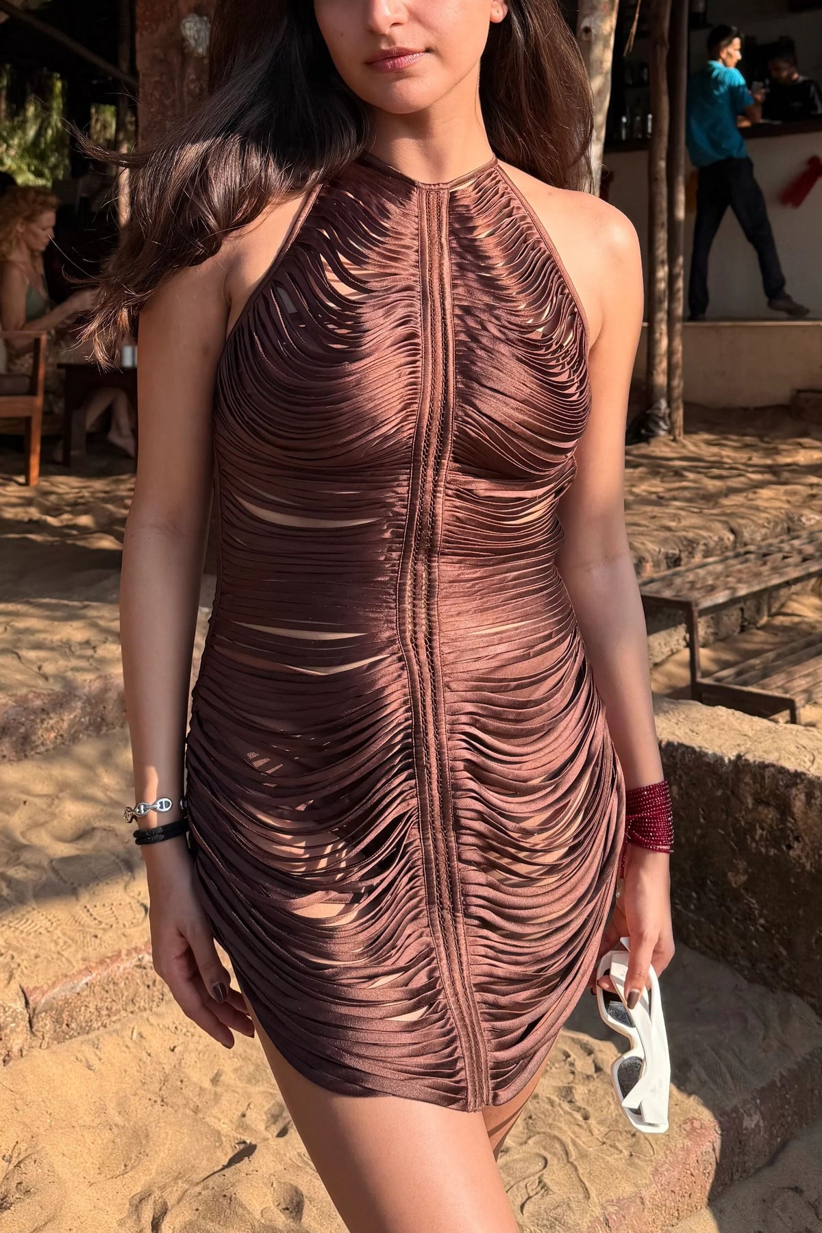 Isla Mocha Dress
