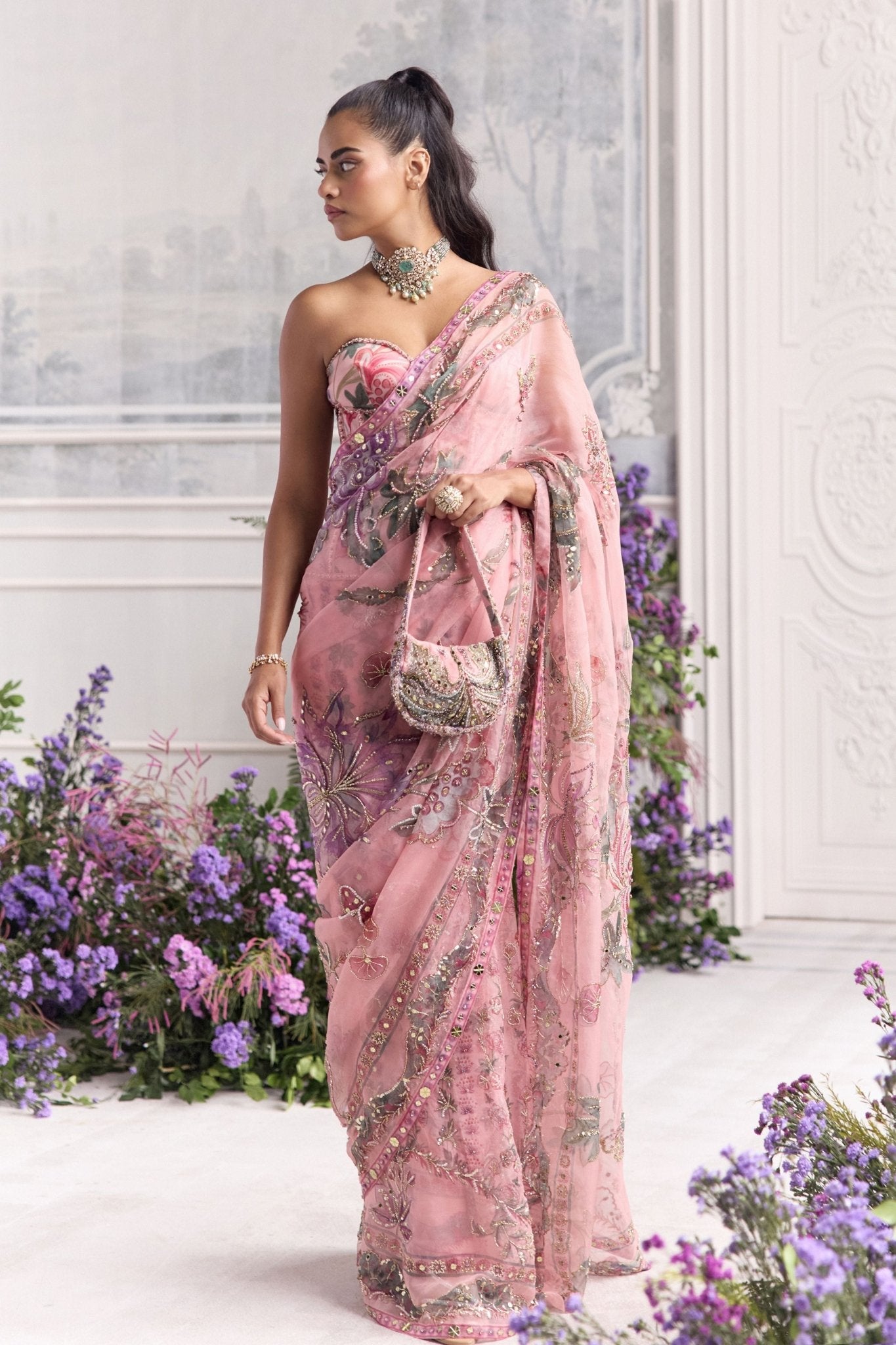 Aviva Saree Set - Mahima Mahajan - Elahe