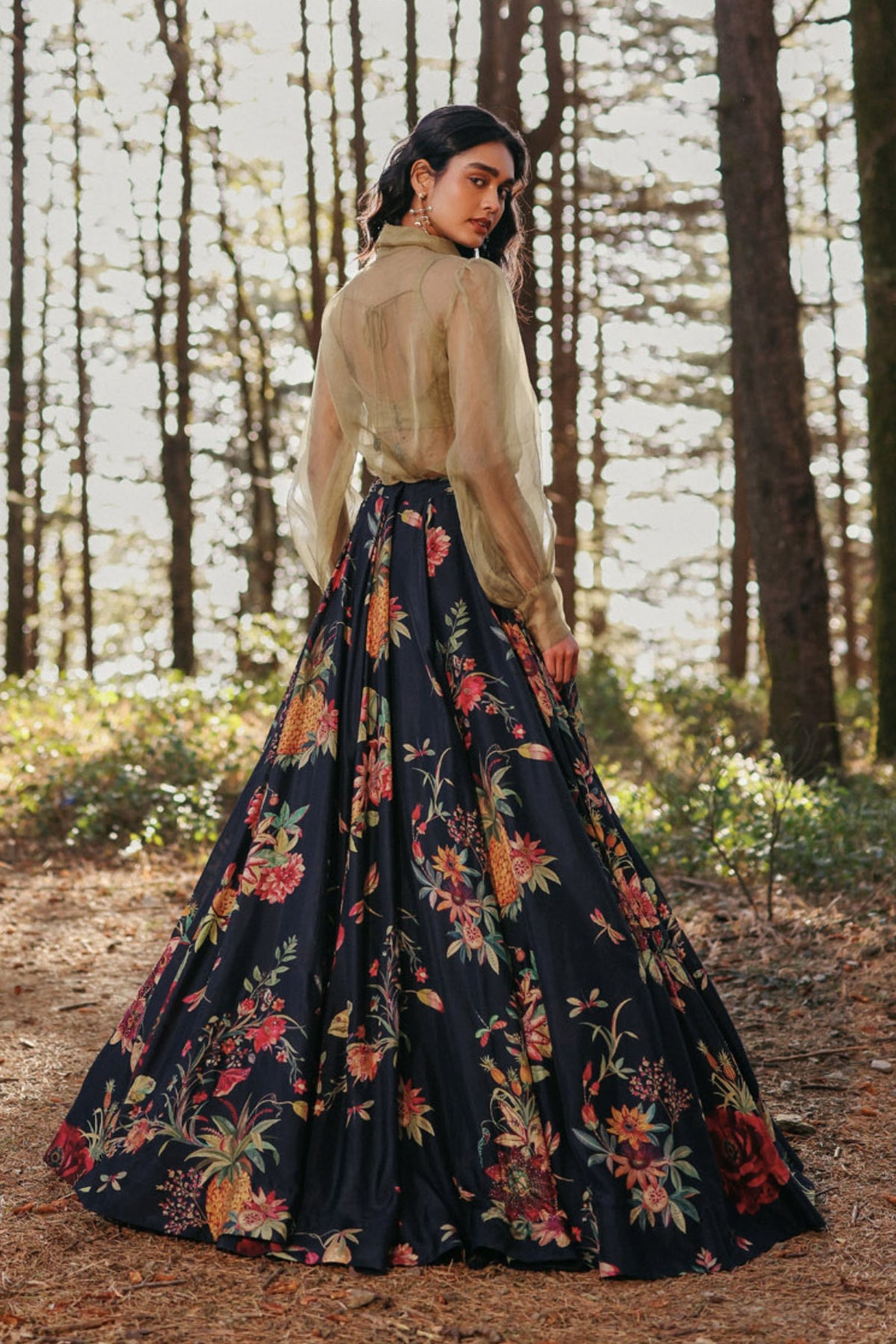 Dragonfly Trail Lehenga Set