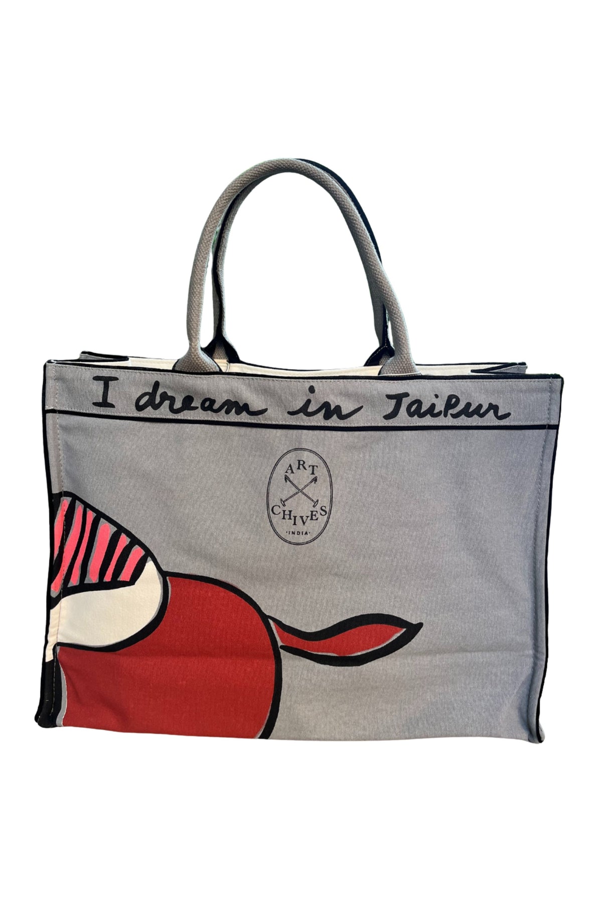 The Jaipur in Grey Bag
