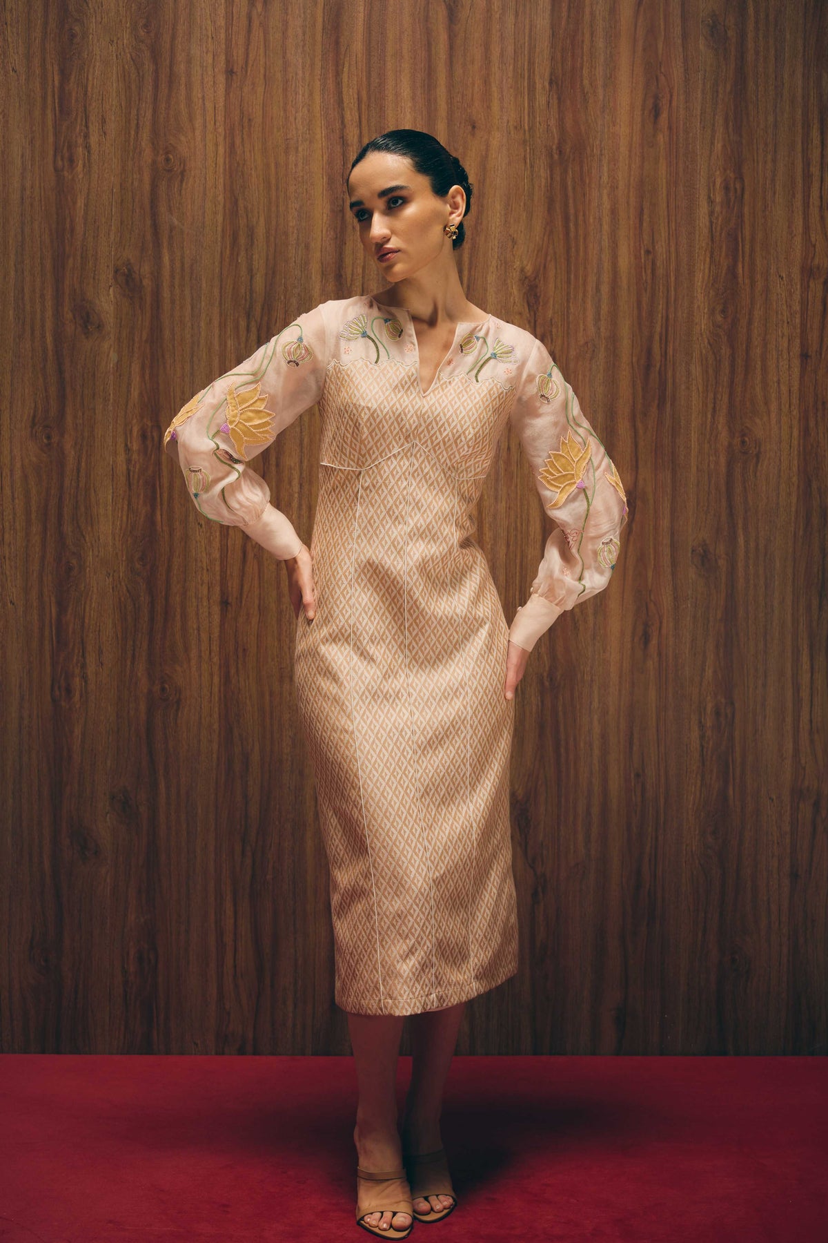 Vintage Rosé Dress