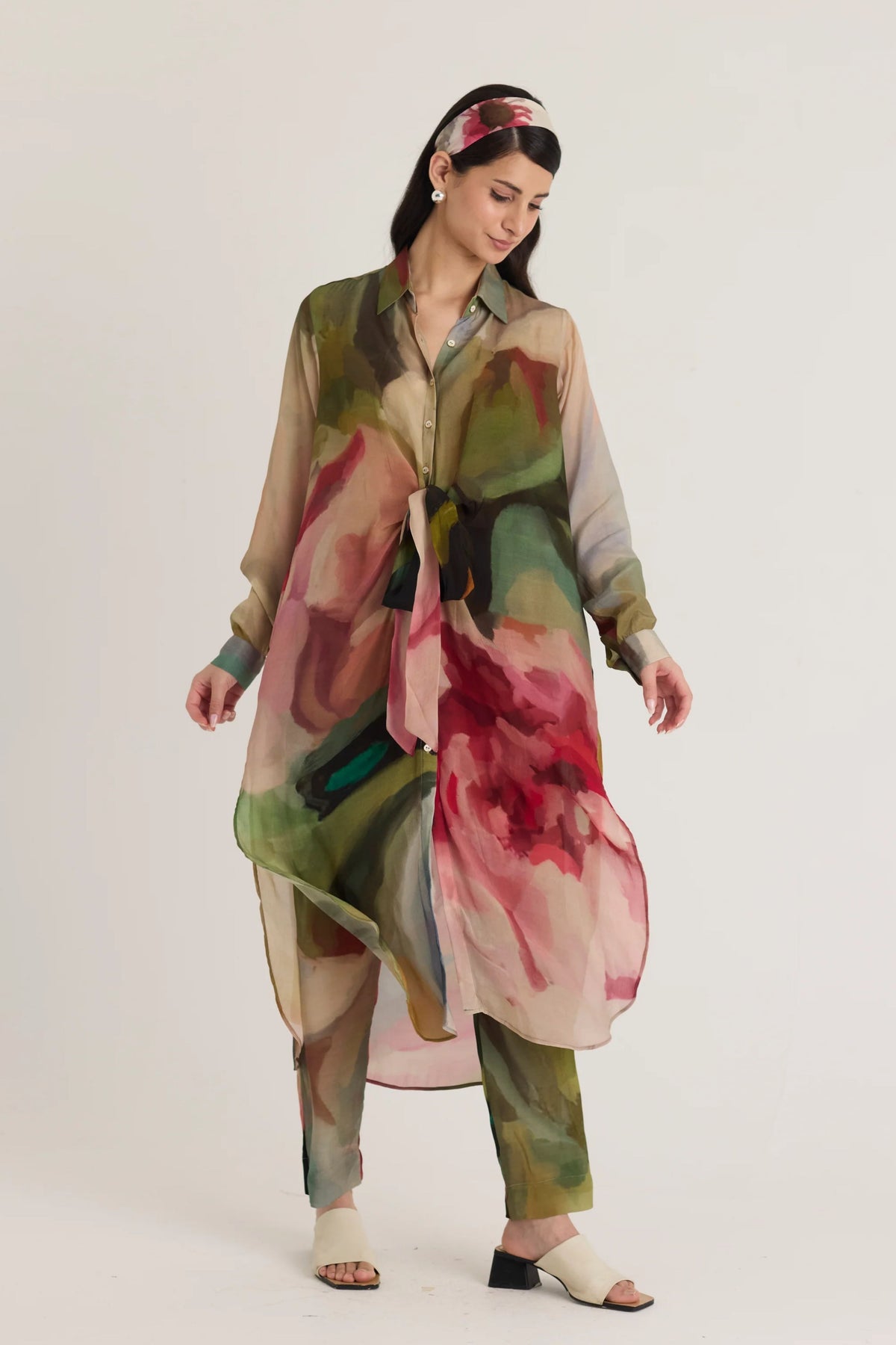 Tilly Wrap Kurta Set