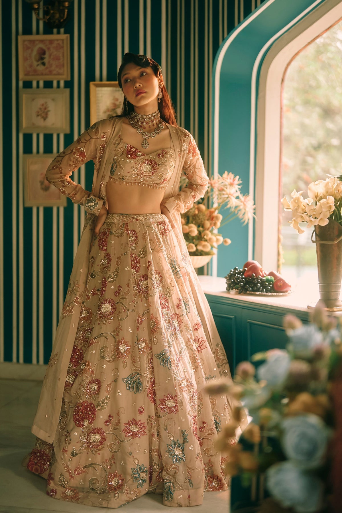 Petal Lehenga Set
