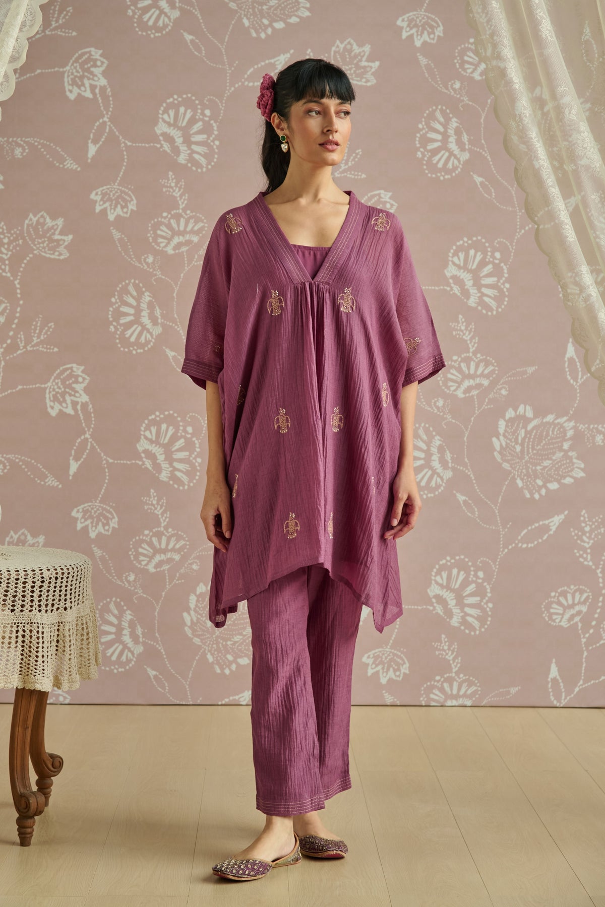 Mauve Aya Co-ord Set