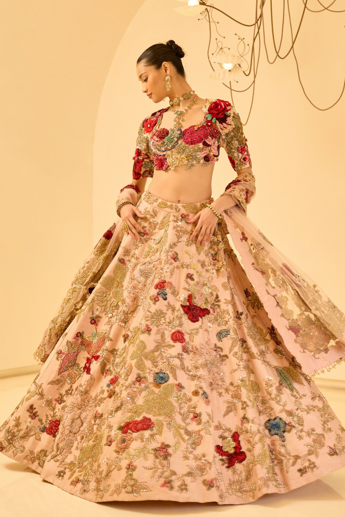Asteria Floral Lehenga Set