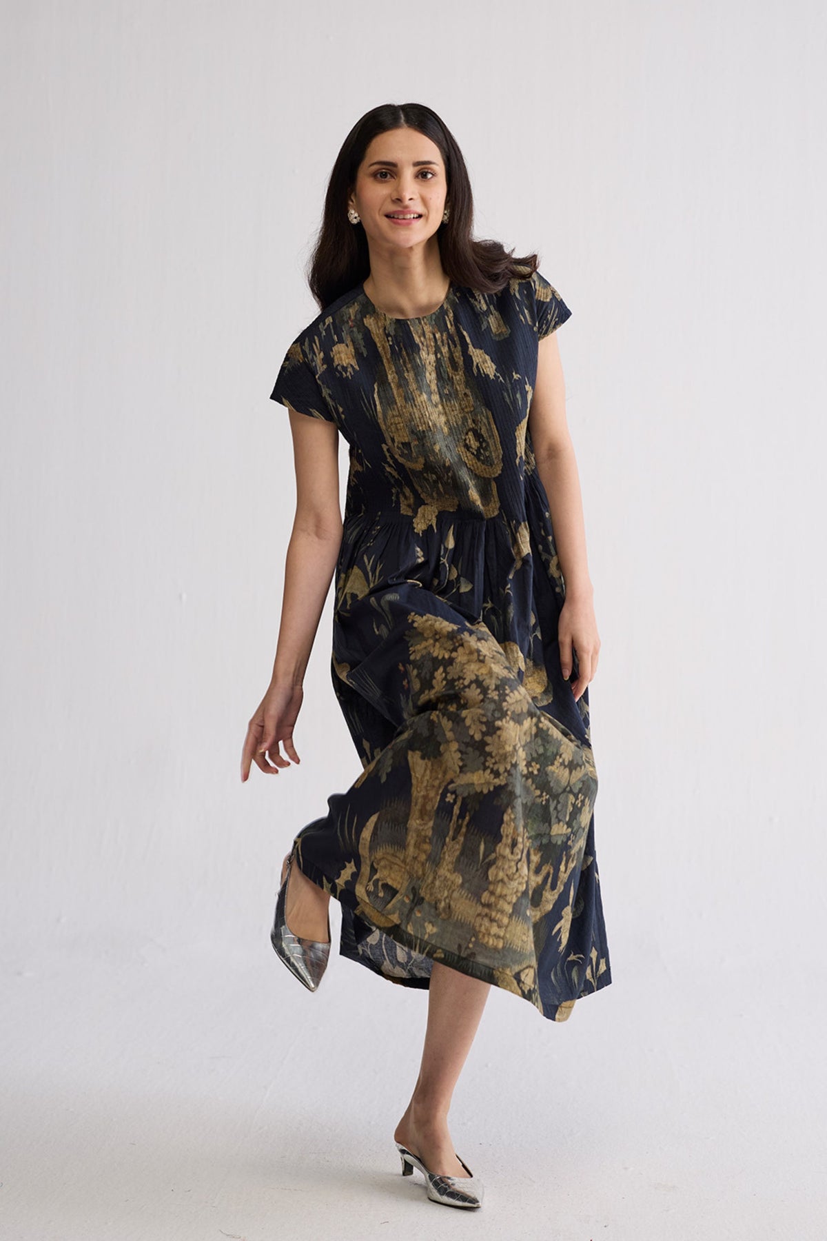Banyan Pintucks Dress