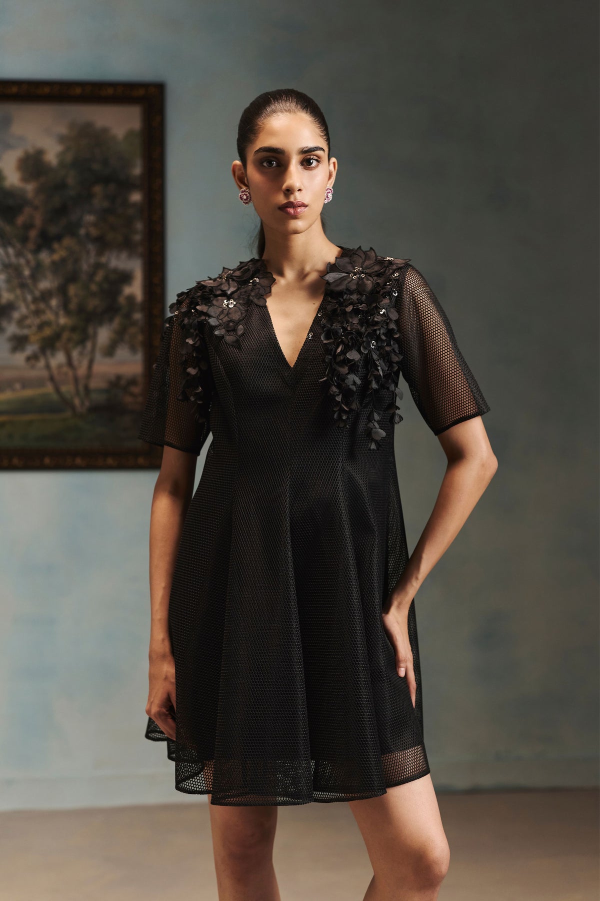 Vienna Raven Mist Dress