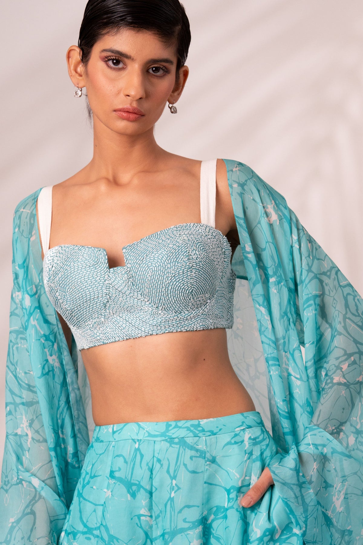 Zuri Sea Green Co-ord Set