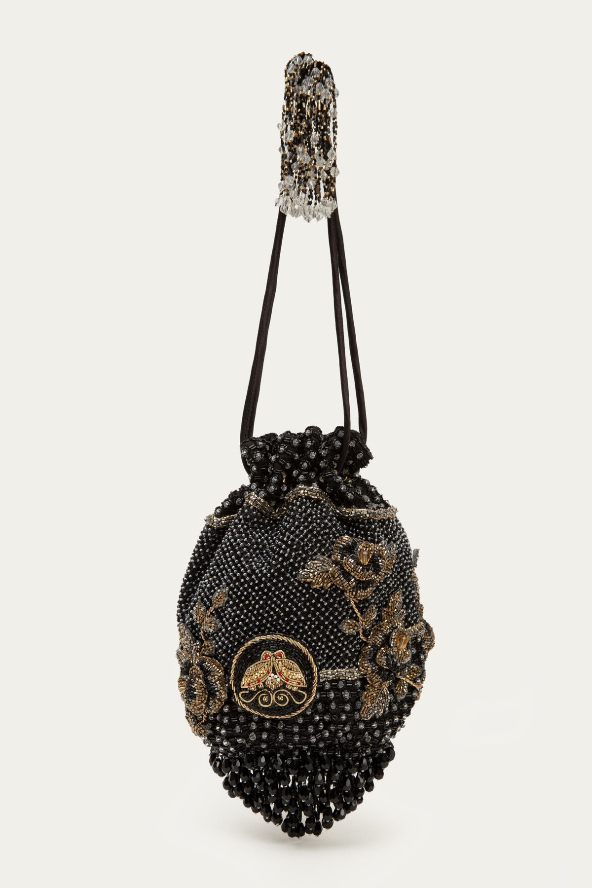 Ella Chandelier Drawstring Black